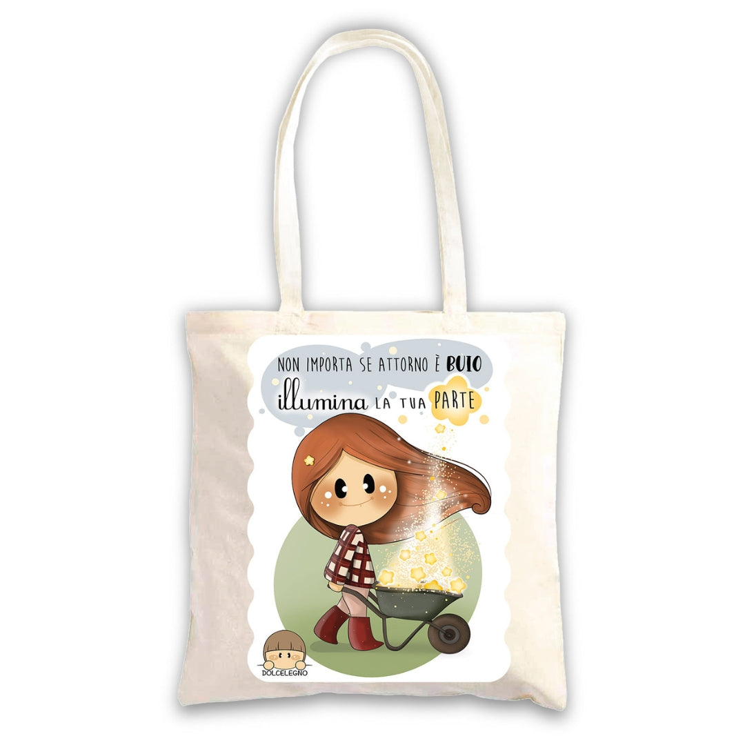 Borsa in tessuto Bubine