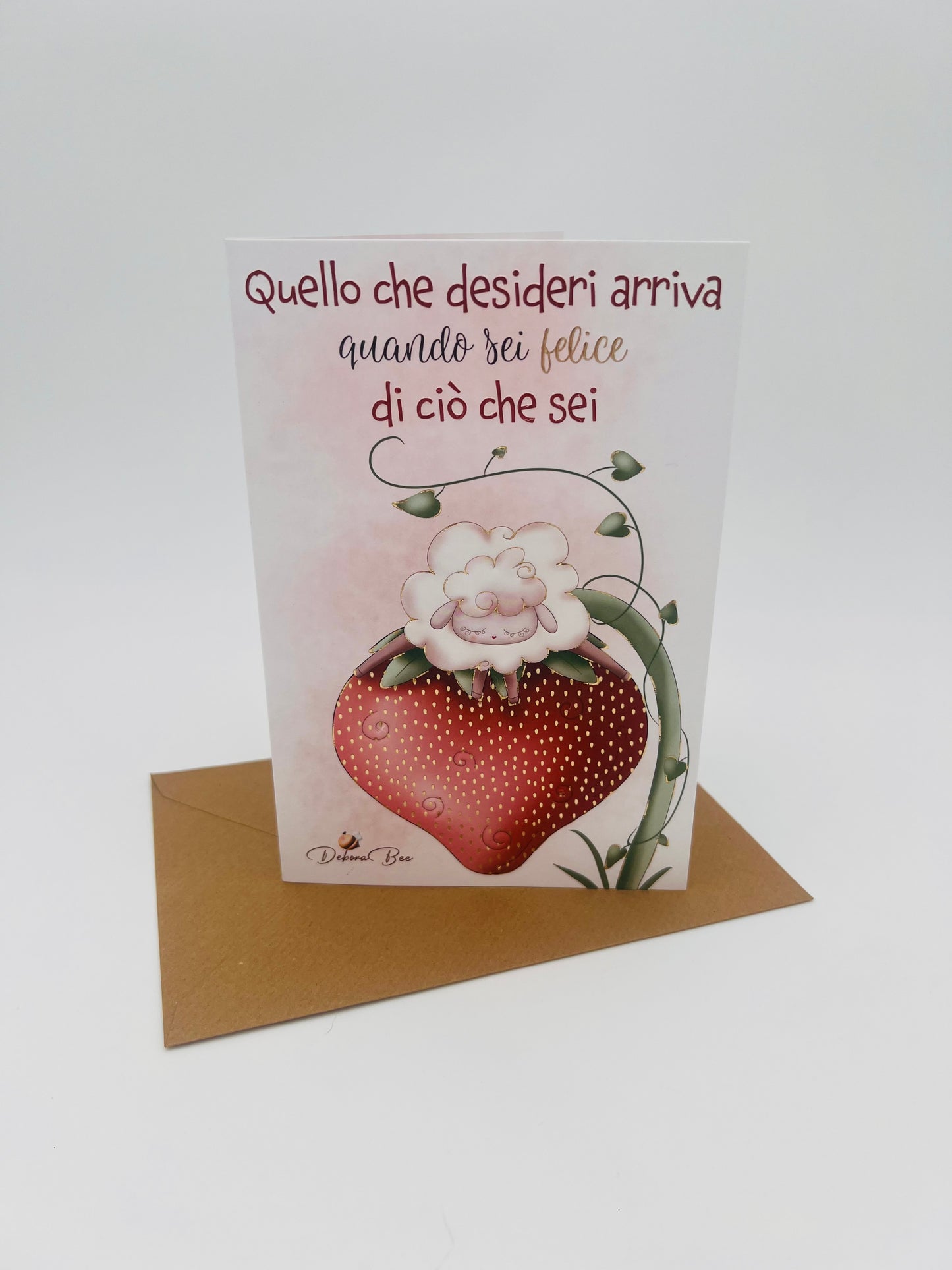 Biglietto d'auguri Debora Bee
