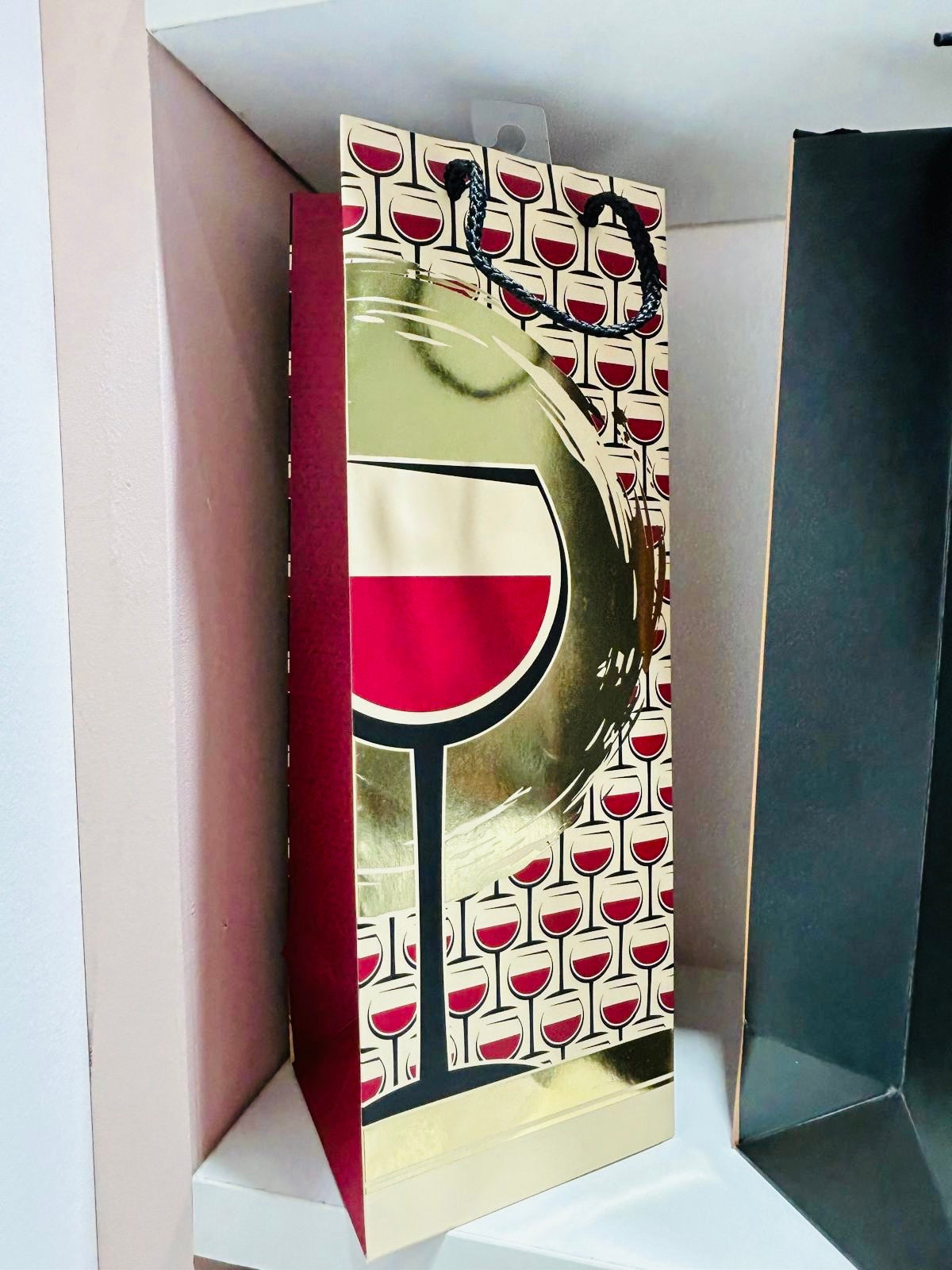 Shopper di carta bottiglia