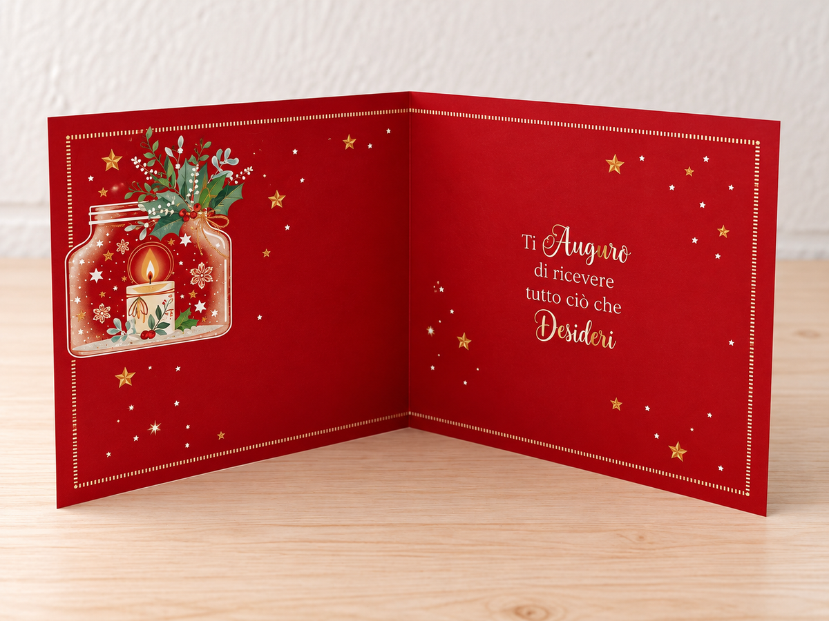 Biglietto di Natale collezione Boutique