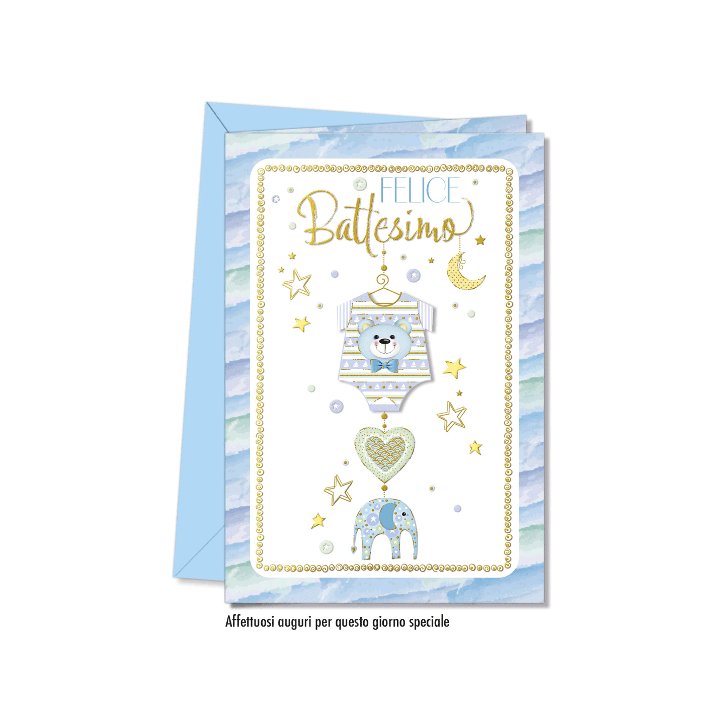 Biglietto d'auguri Battesimo