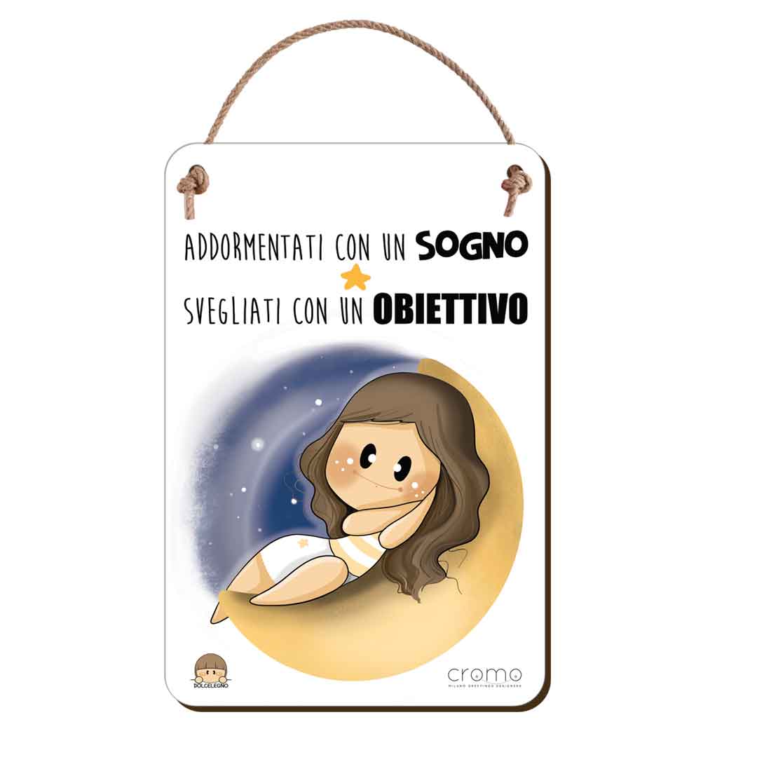 Targhetta di legno delle Bubine