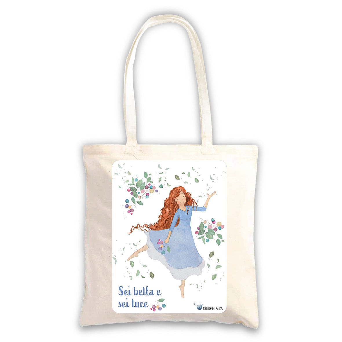 Borsa in tessuto I colori di Laura