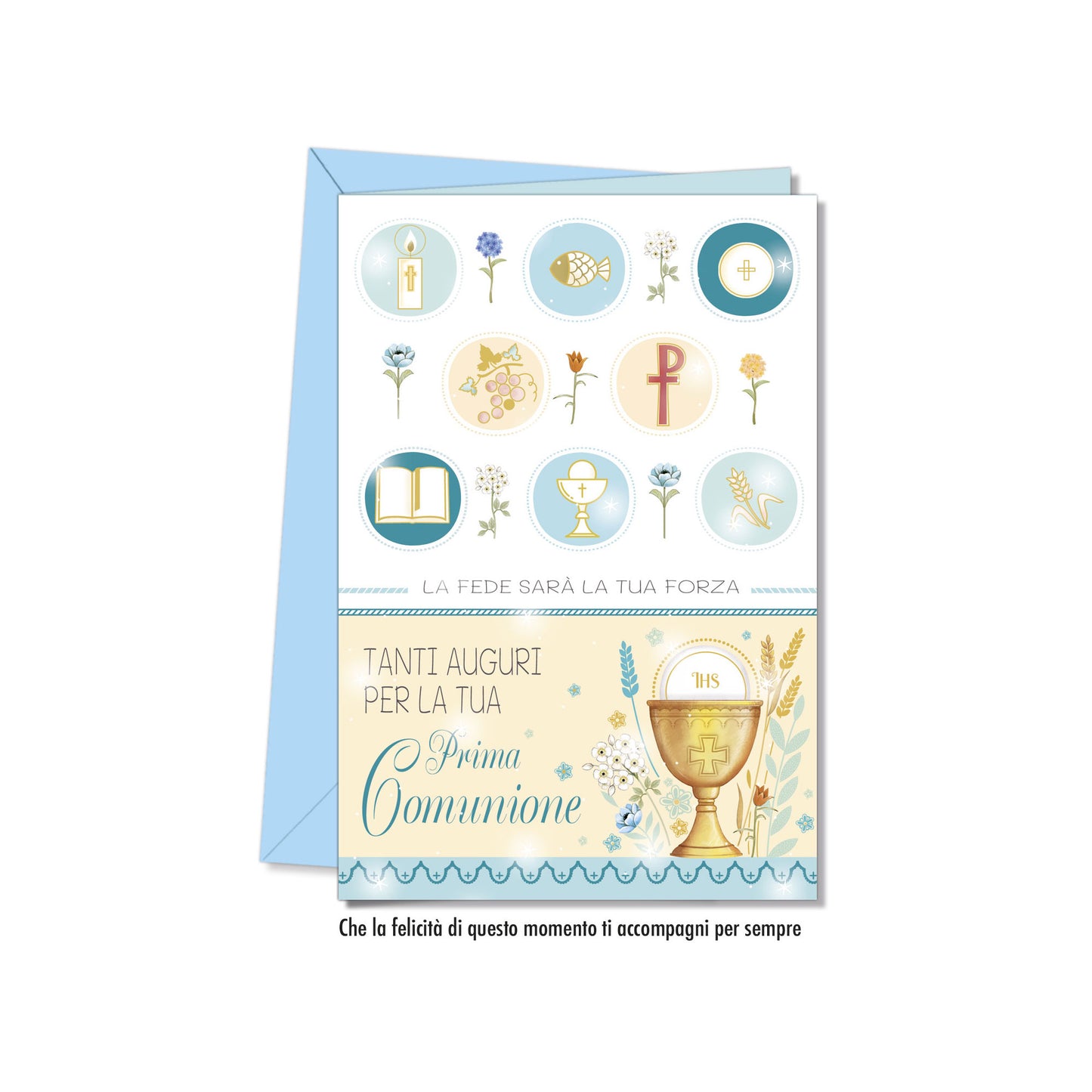 Biglietto d'auguri Comunione