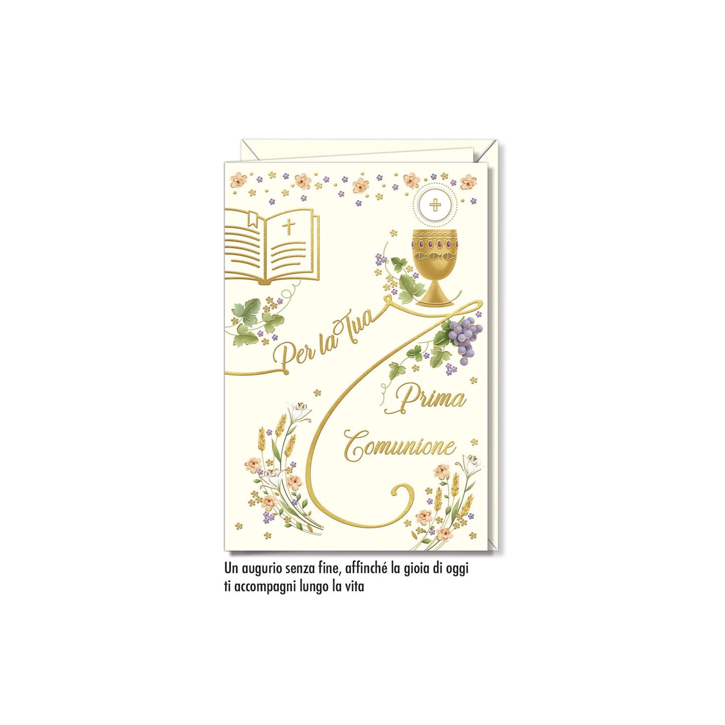 Biglietto d'auguri Comunione