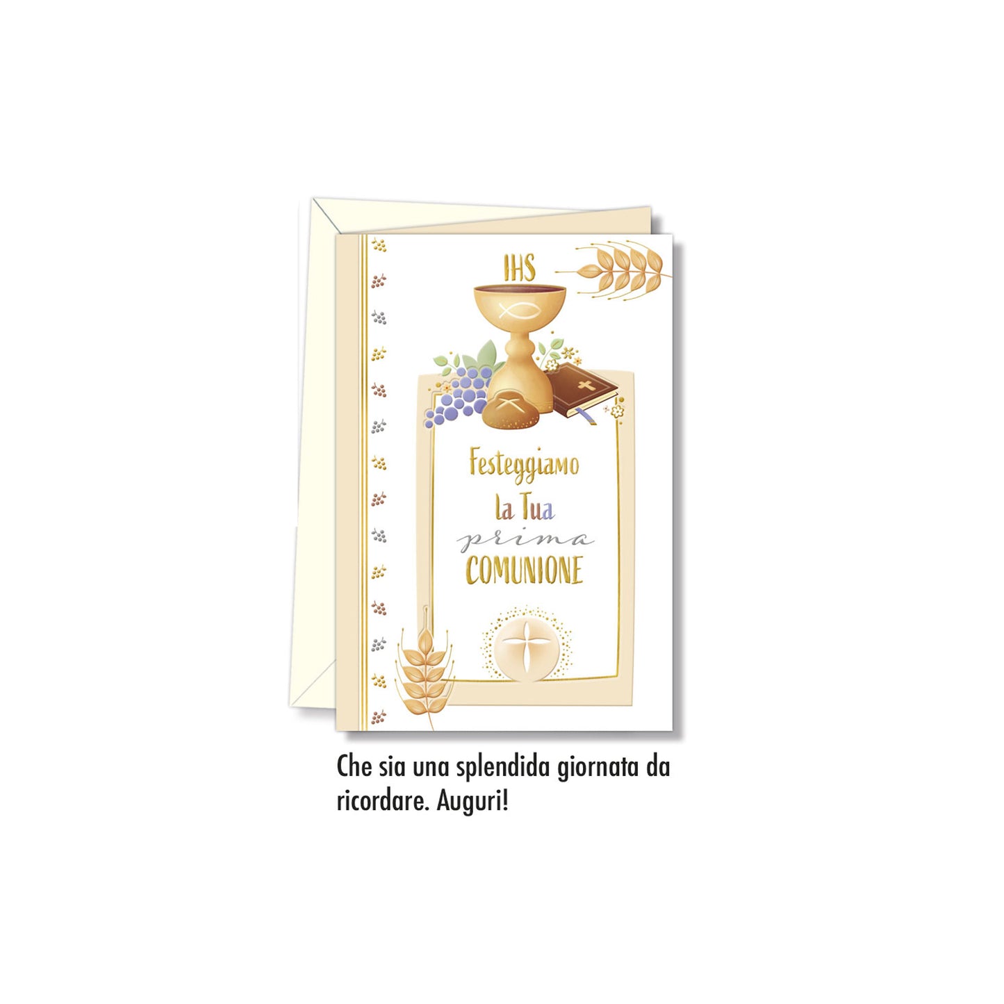 Biglietto d'auguri Comunione