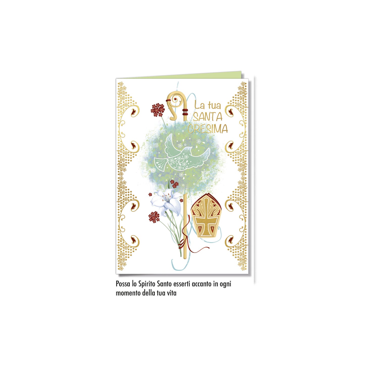 Biglietto d'auguri Cresima