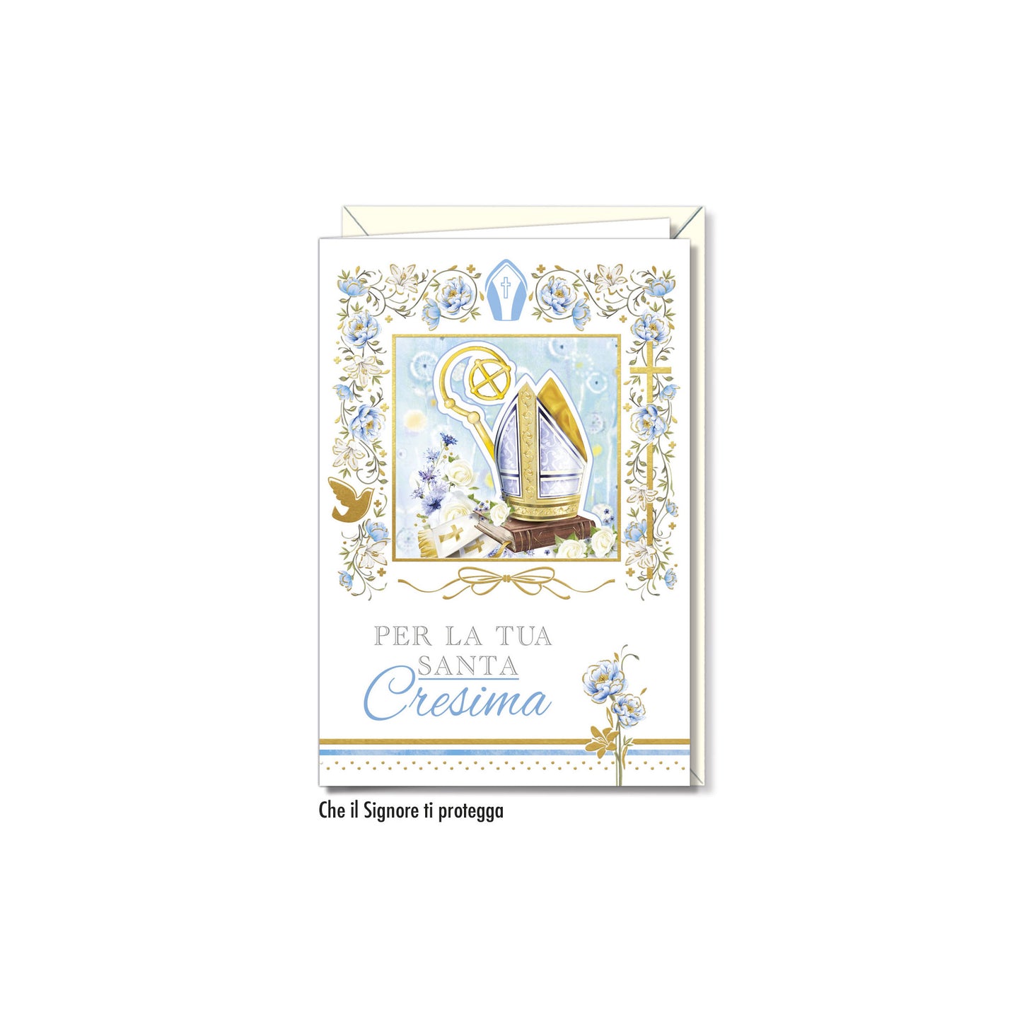 Biglietto d'auguri Cresima