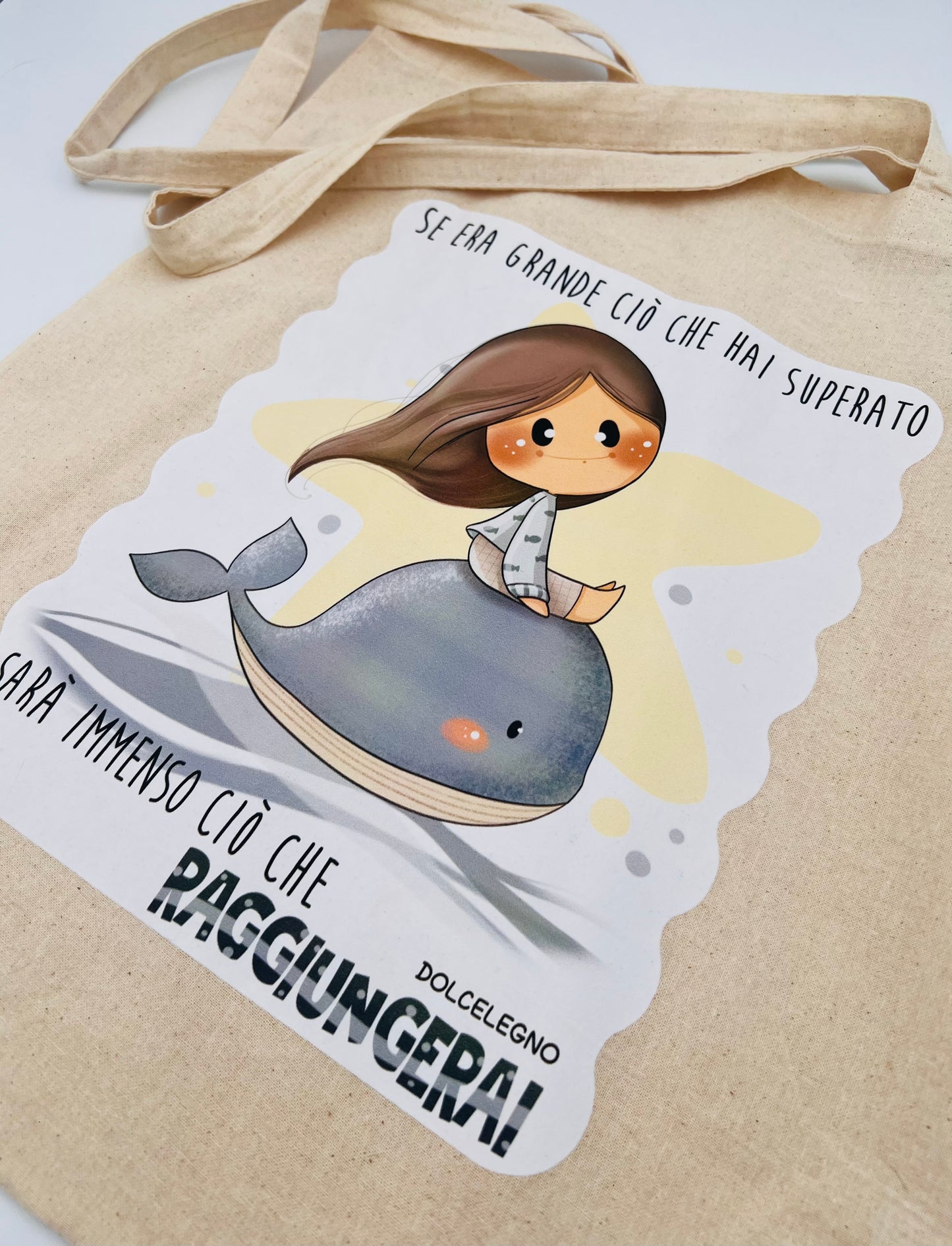 Borsa in tessuto Bubine