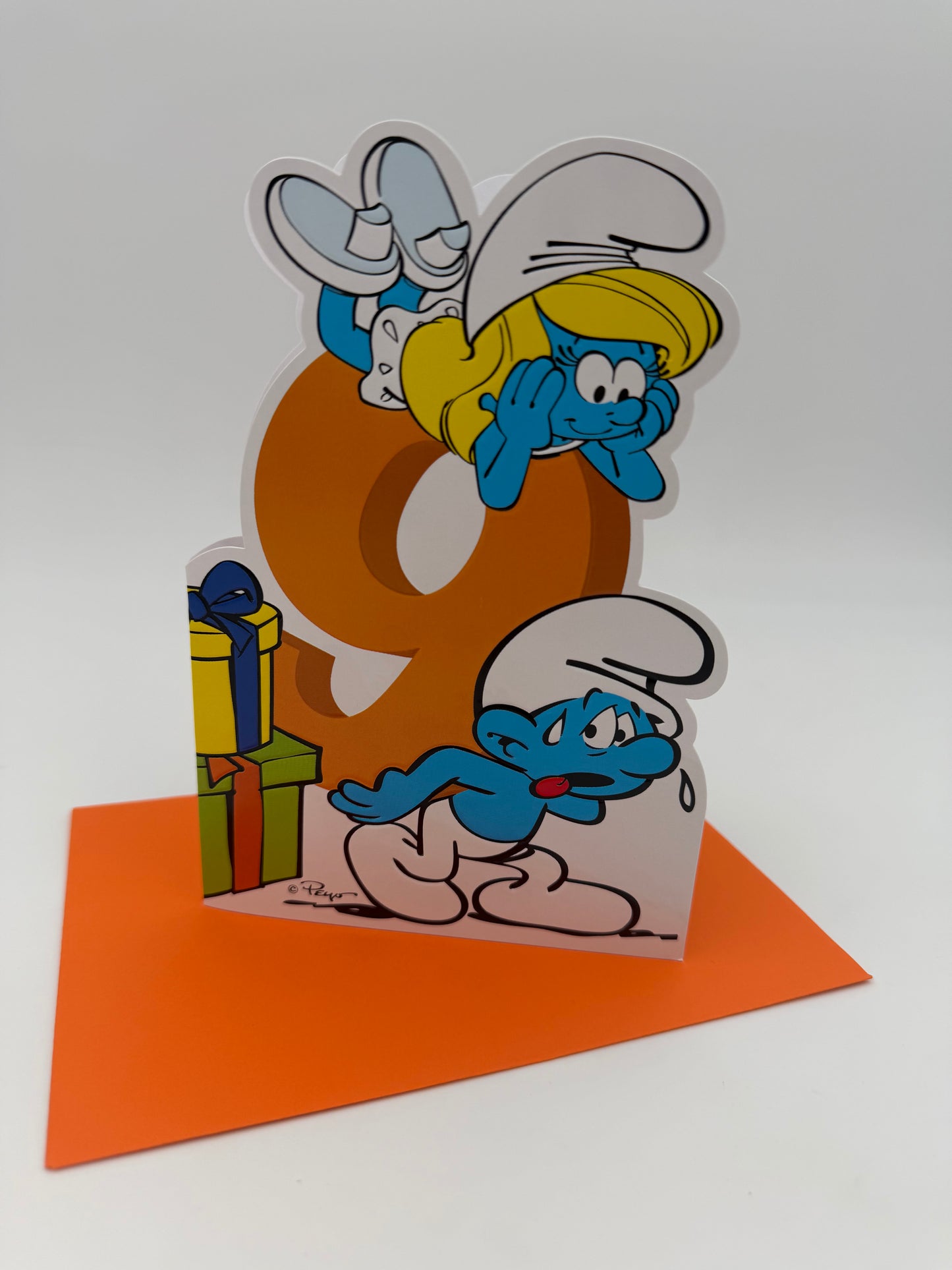 Biglietto d'auguri Puffi
