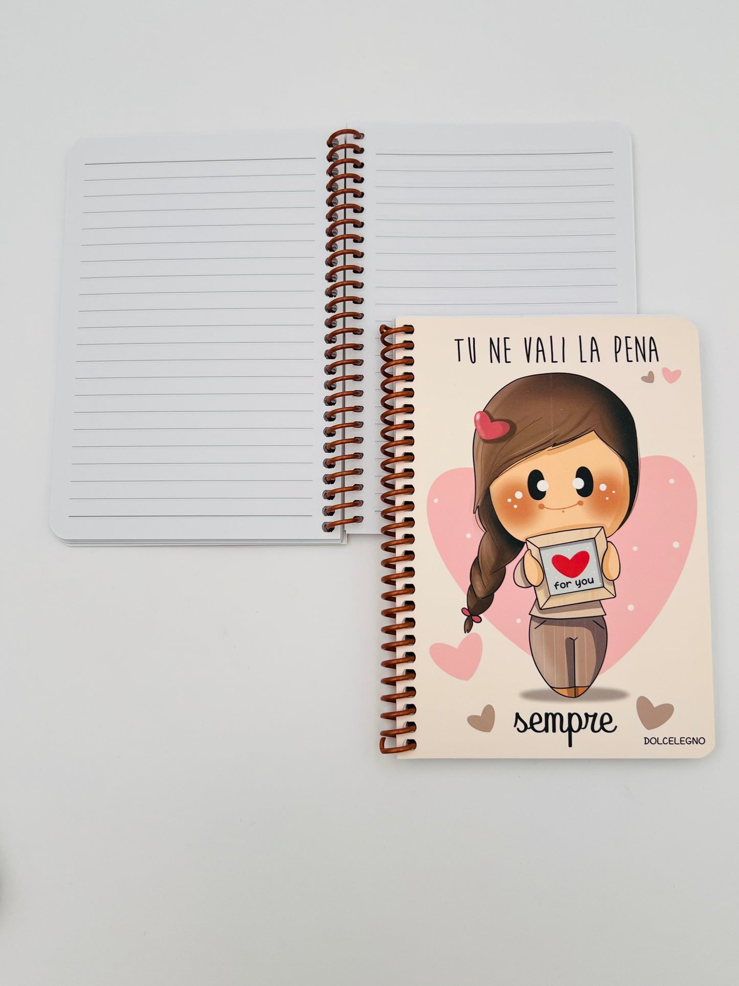 Notebook con spirale Bubine