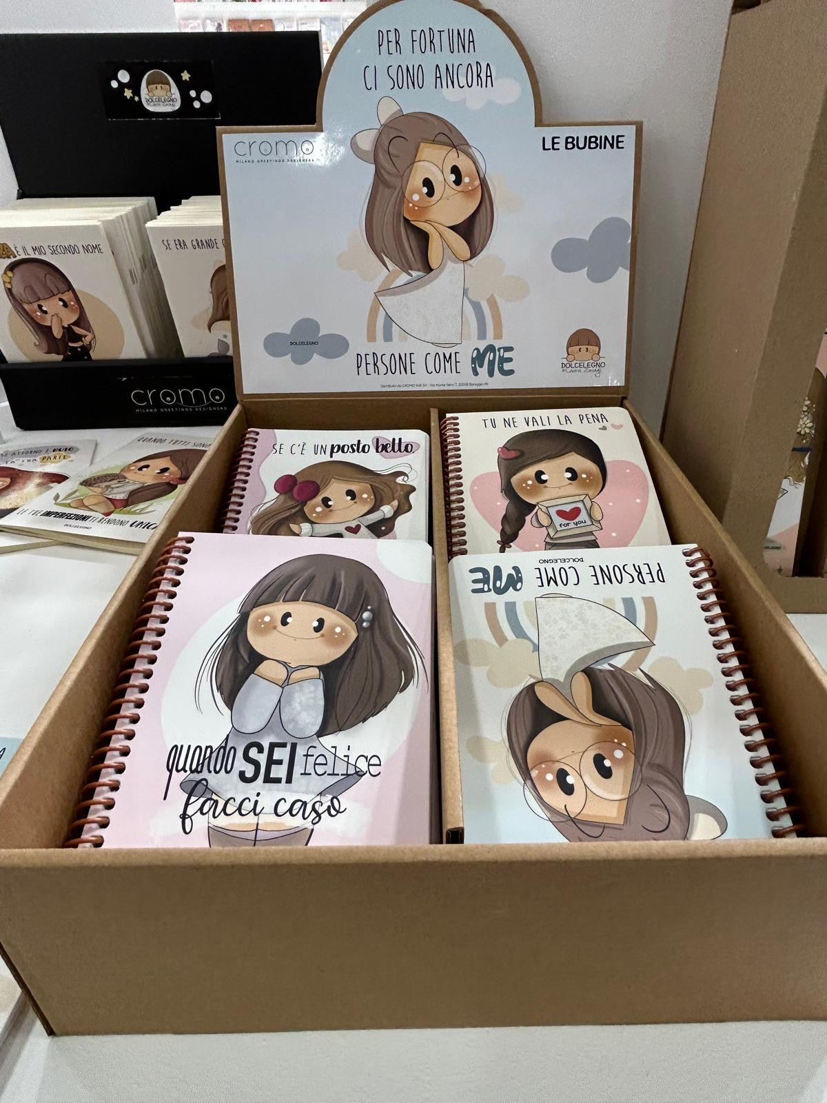 Notebook con spirale Bubine