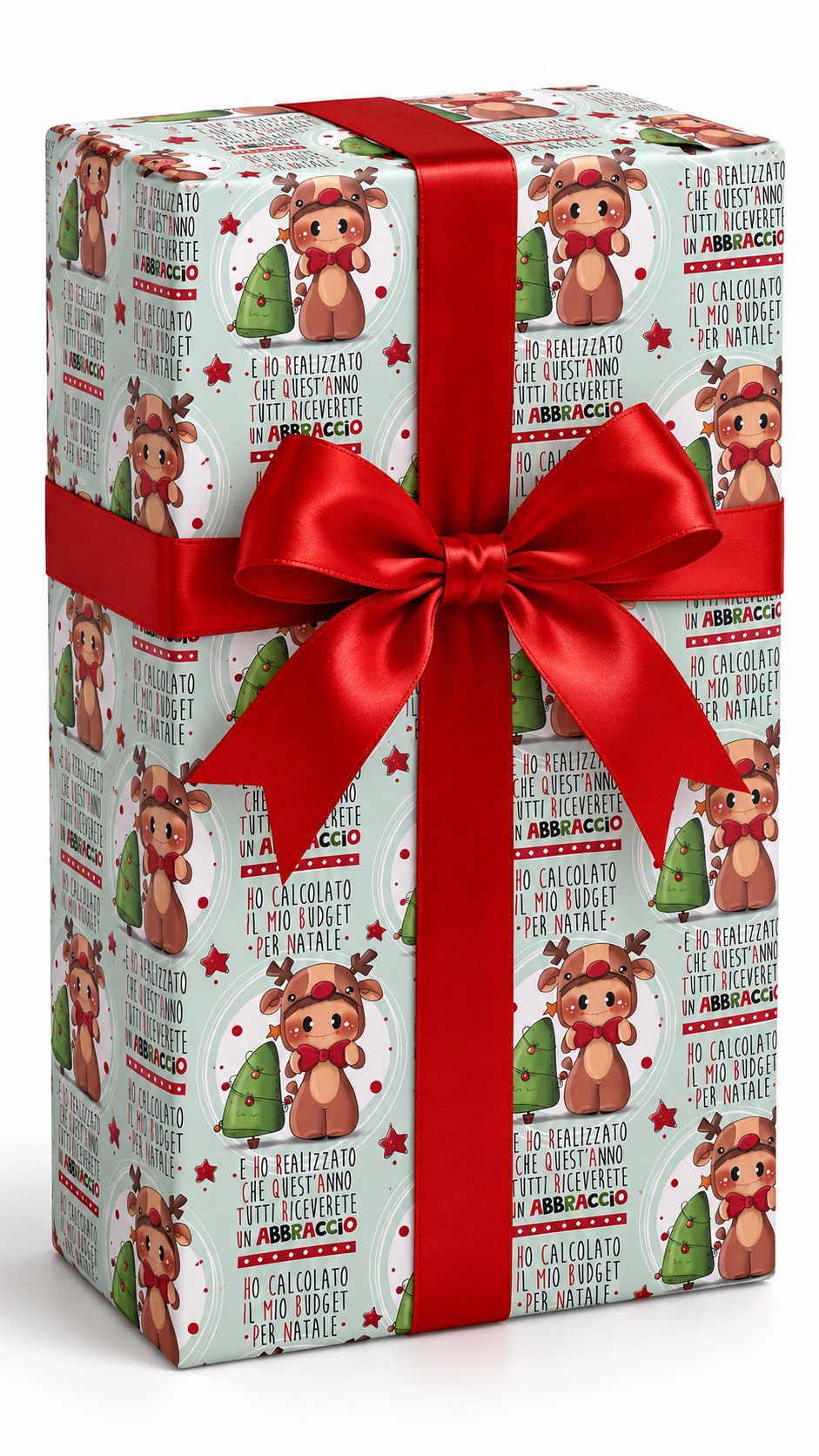 Carta regalo di Natale Dolcelegno