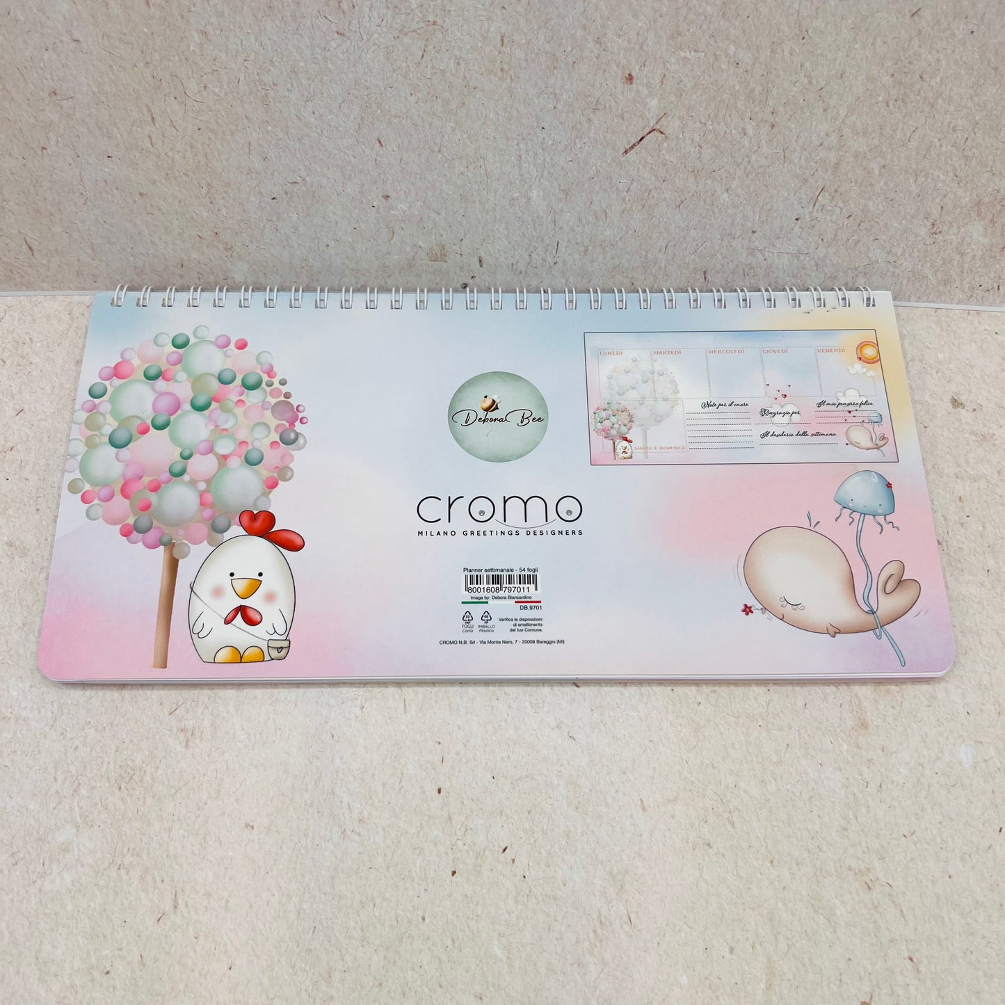 Planner settimanale Debora Bee