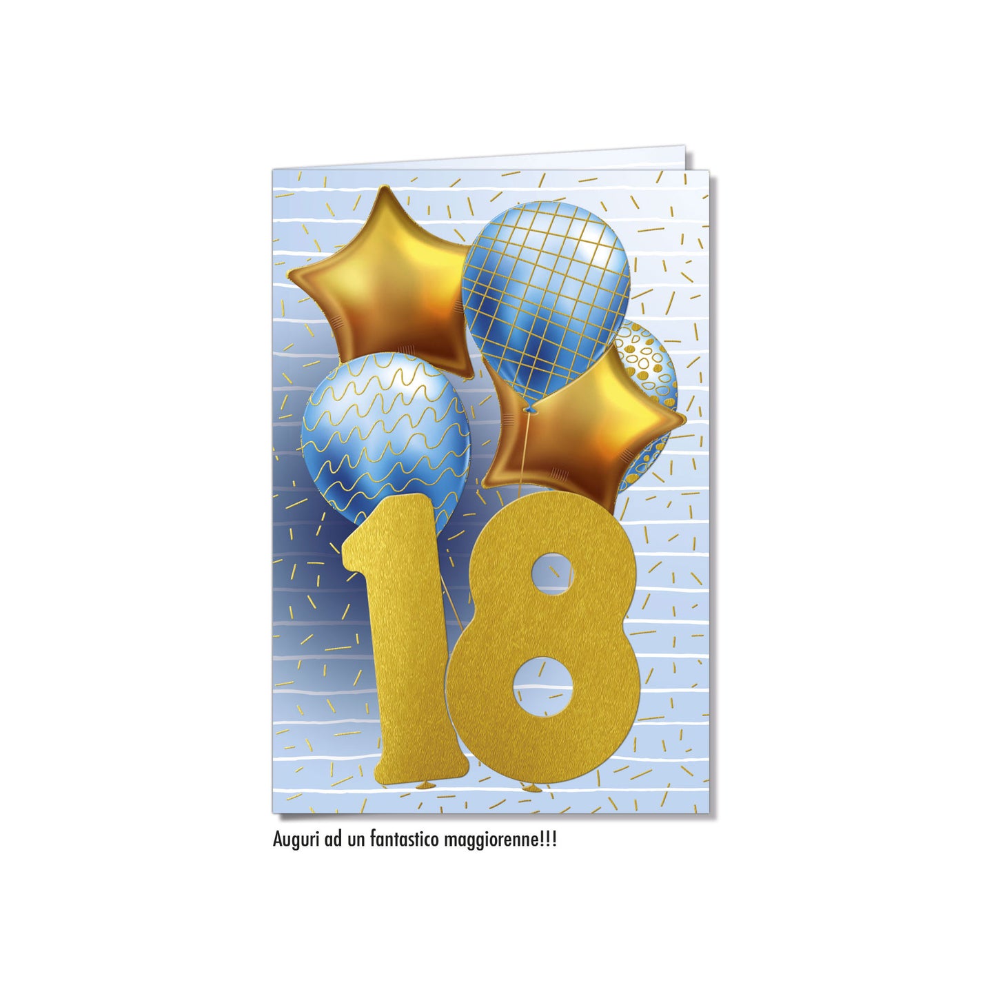 Biglietto d'auguri Compleanno 18 anni