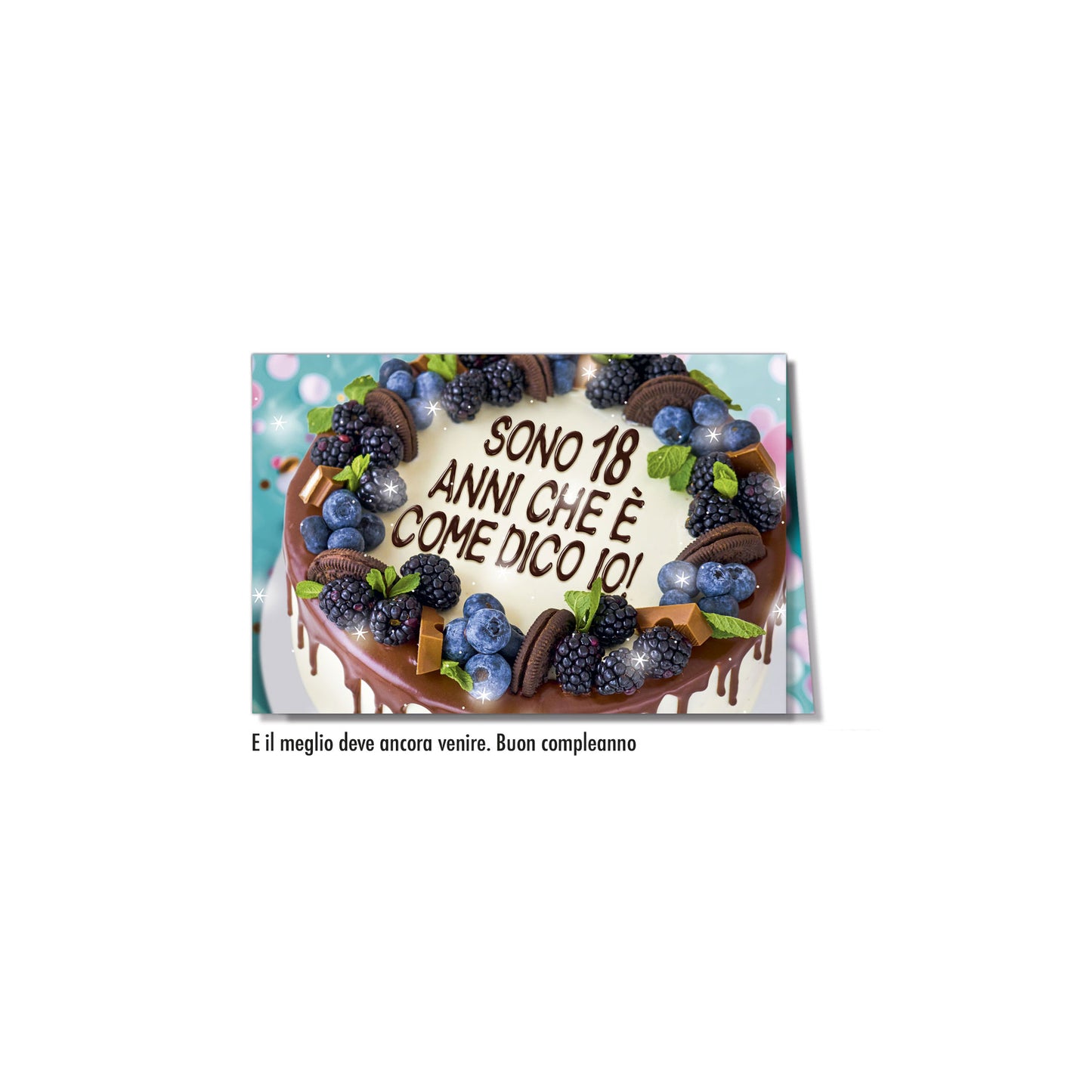 Biglietto d'auguri Compleanno 18 anni