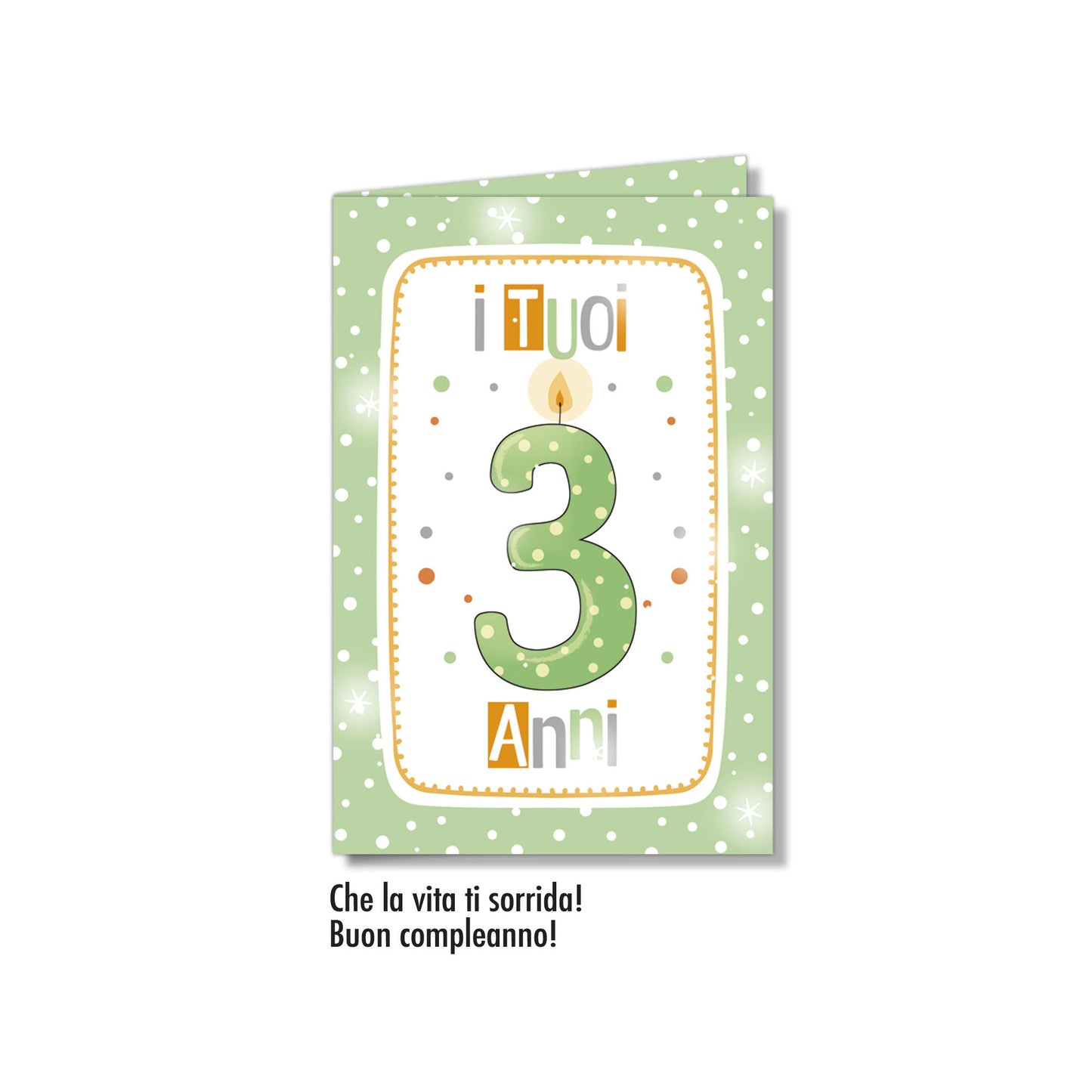 Biglietto d'auguri Numeri Bambini