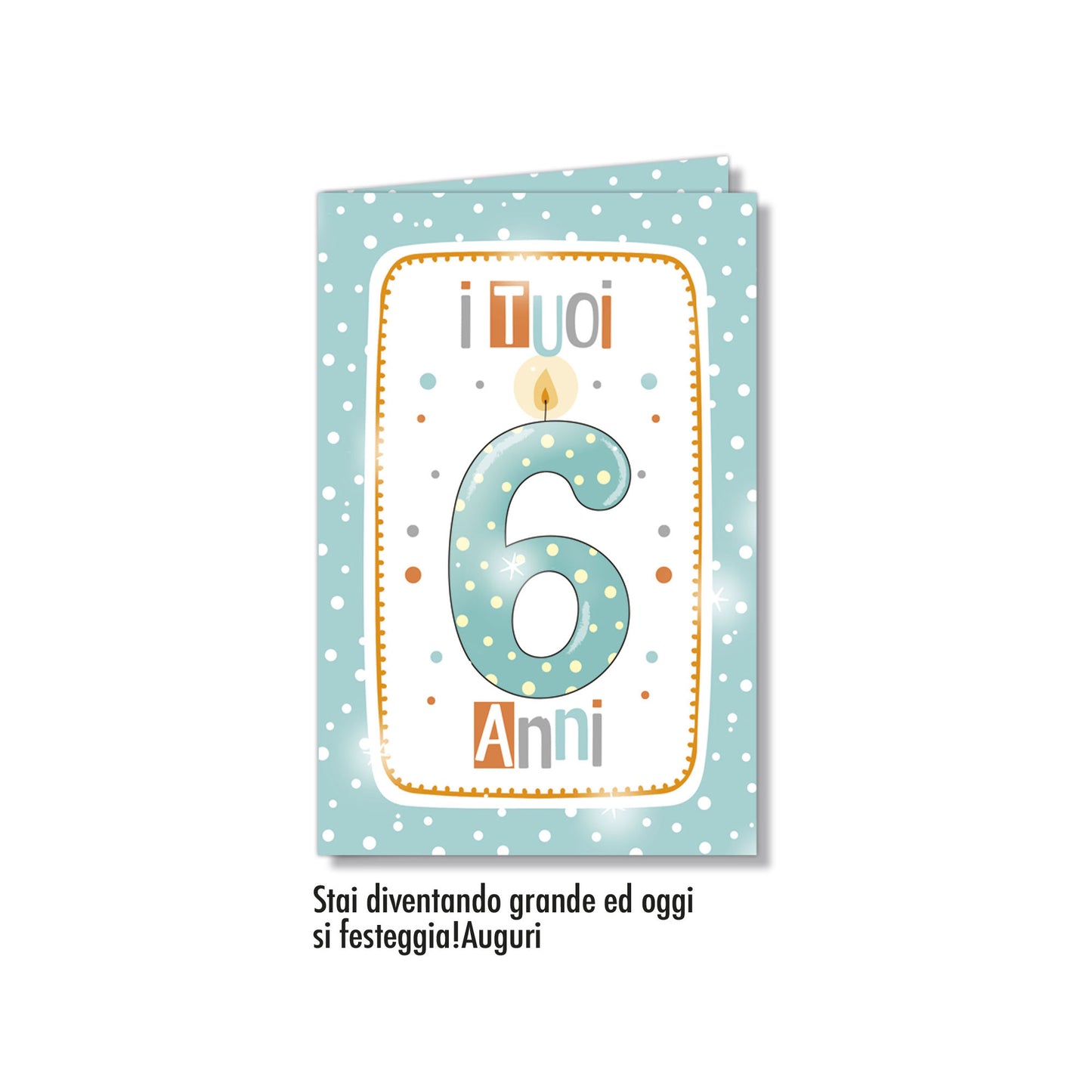 Biglietto d'auguri Numeri Bambini