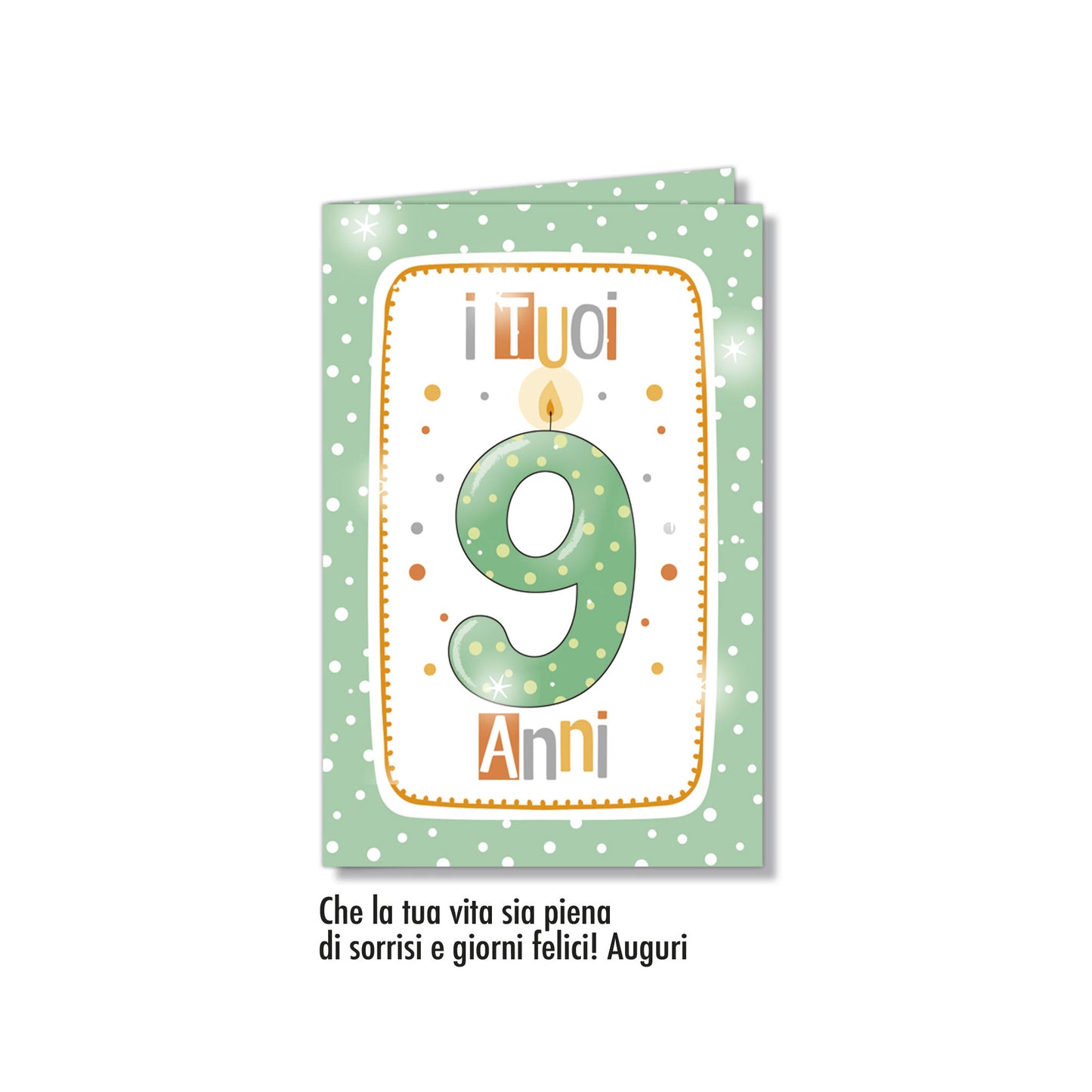 Biglietto d'auguri Numeri Bambini