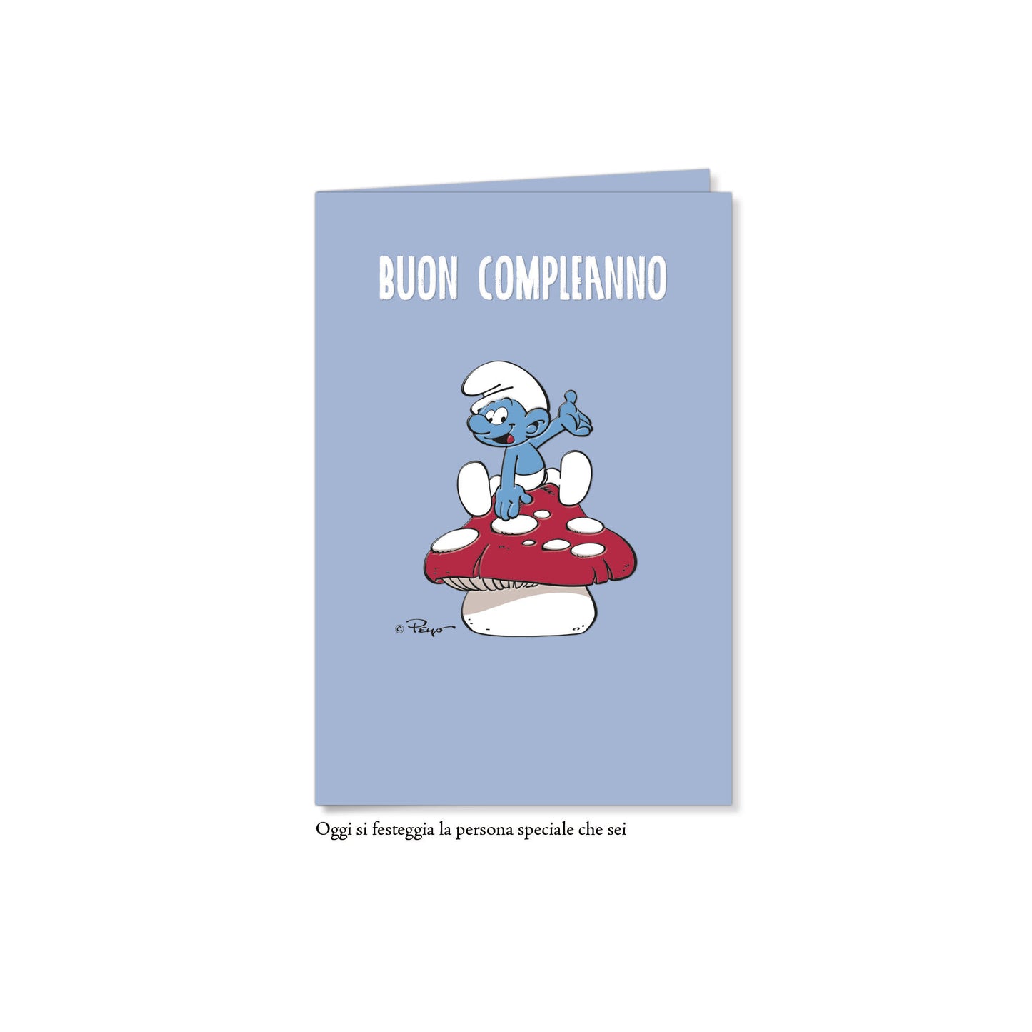 Biglietto d'auguri Puffi