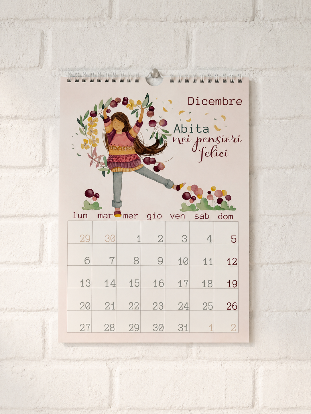 Calendario da Parete I colori di Laura 2027