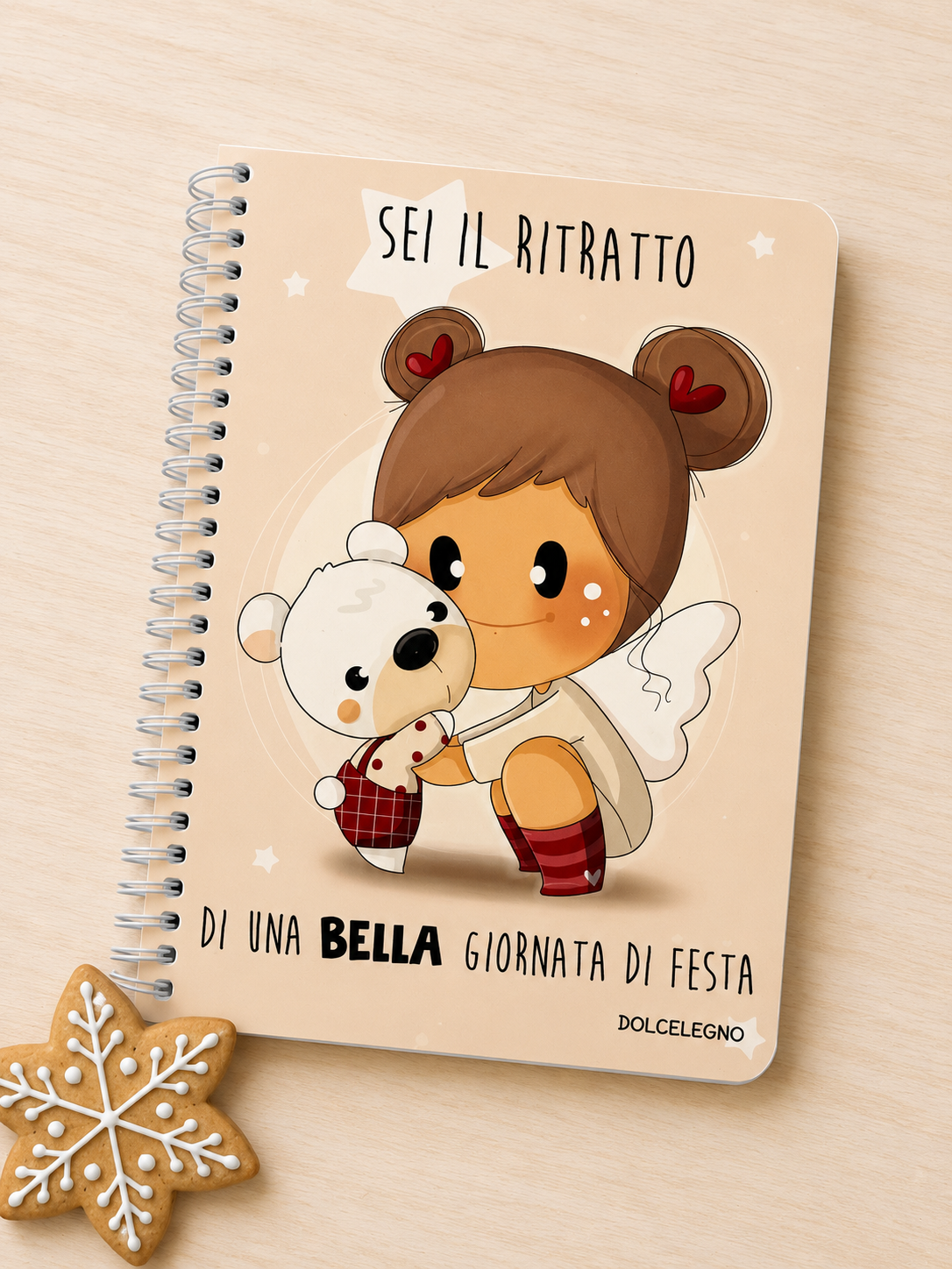 Notebook di Natale delle Bubine Dolcelegno