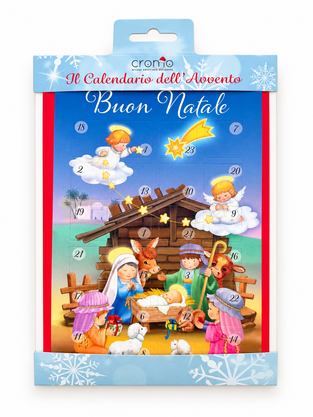 Calendario dell'Avvento da tavolo