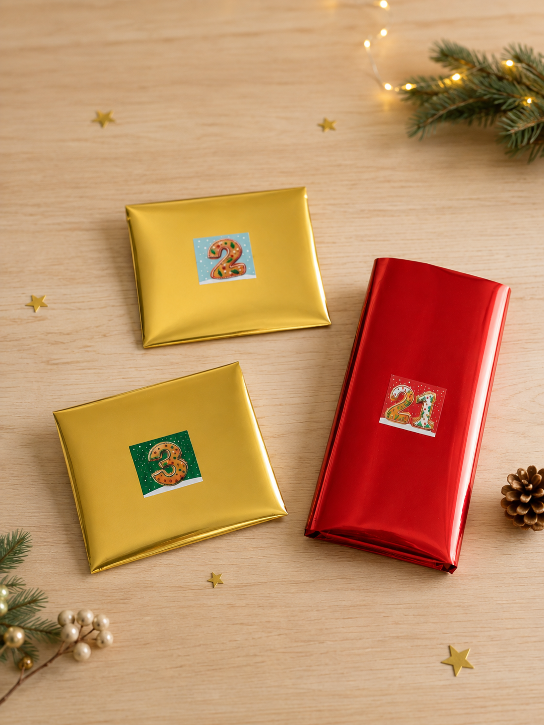 L'Avvento delle Bubine Dolcelegno con 25 regalini