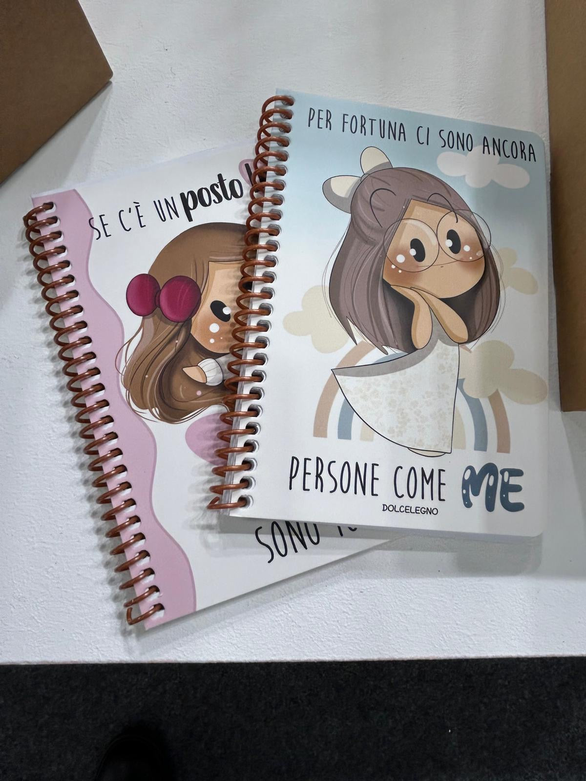 Notebook con spirale Bubine