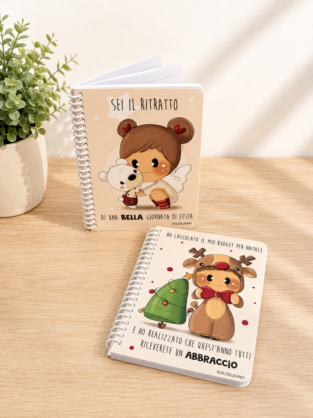 Notebook di Natale delle Bubine Dolcelegno