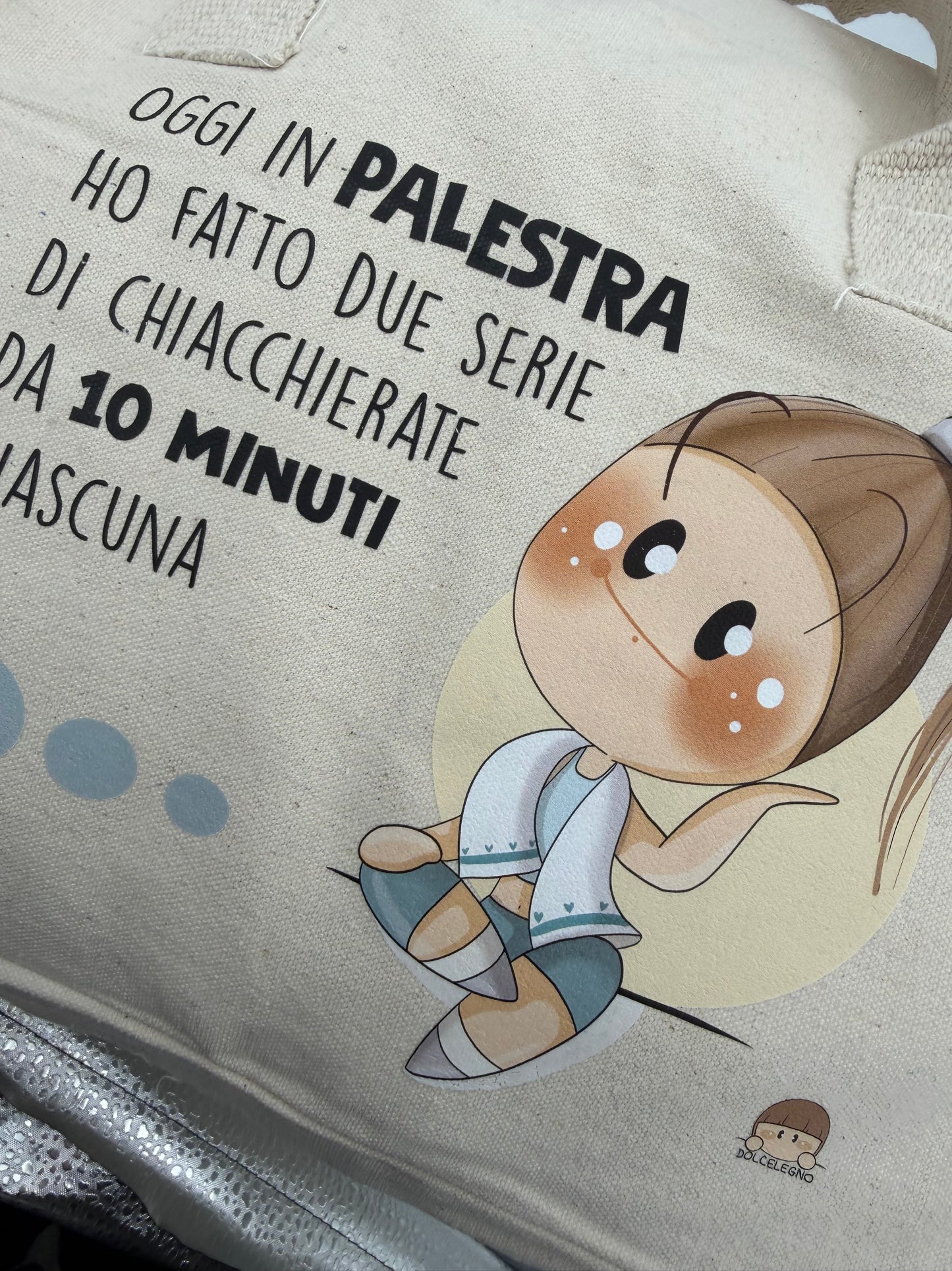 Borsa Chiacchiere in Palestra - Bubine