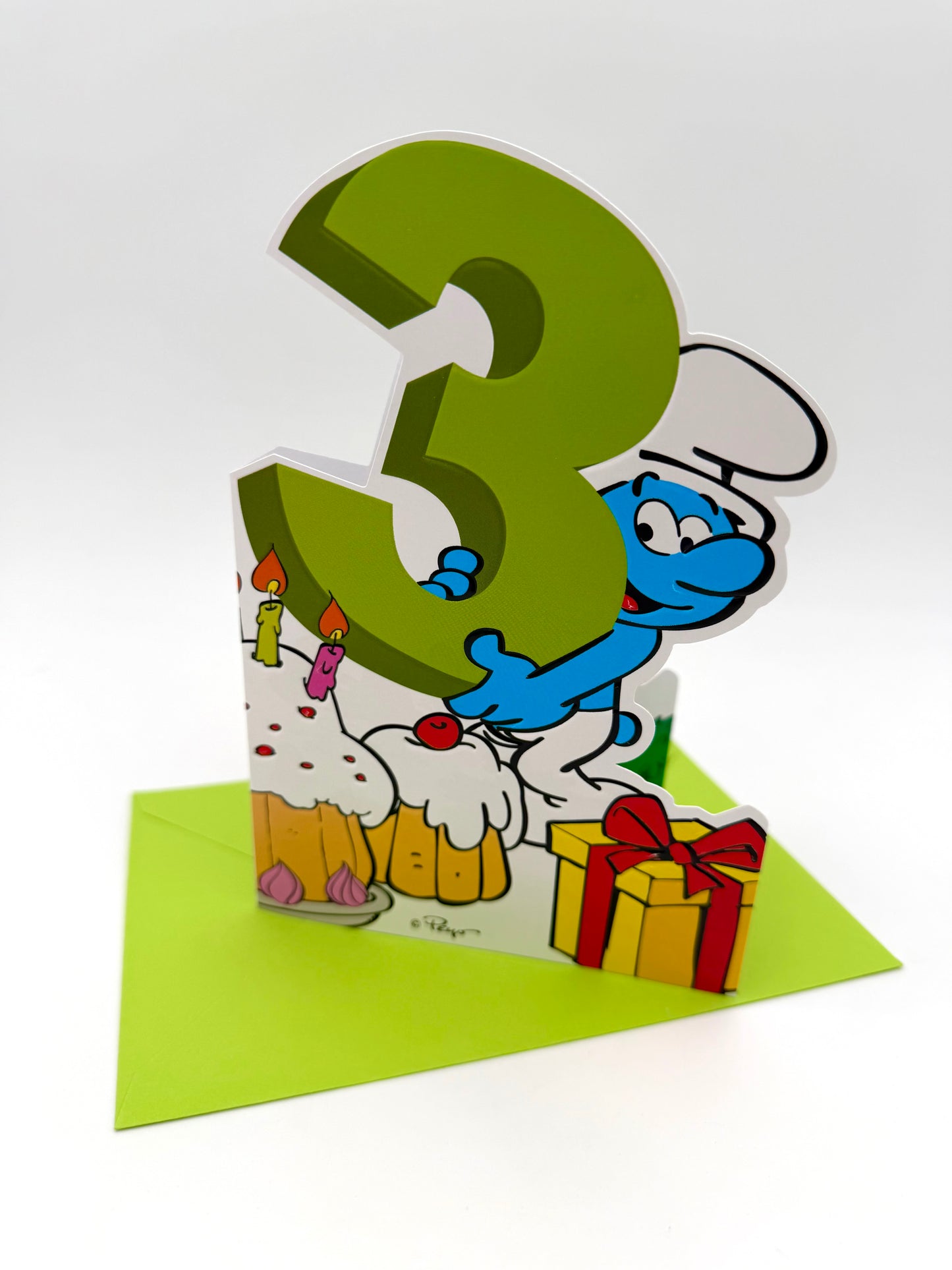 Biglietto d'auguri Puffi