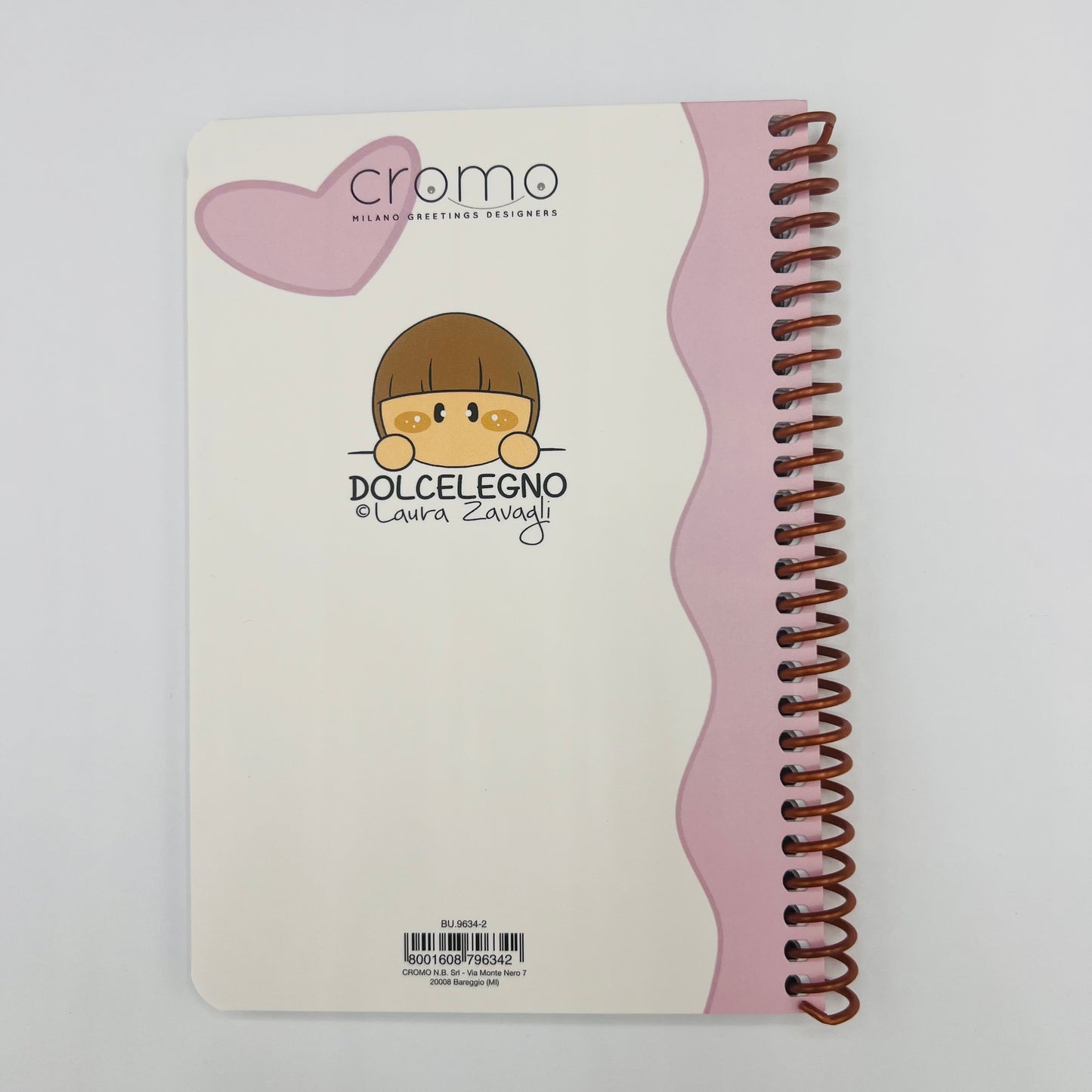 Notebook con spirale Bubine