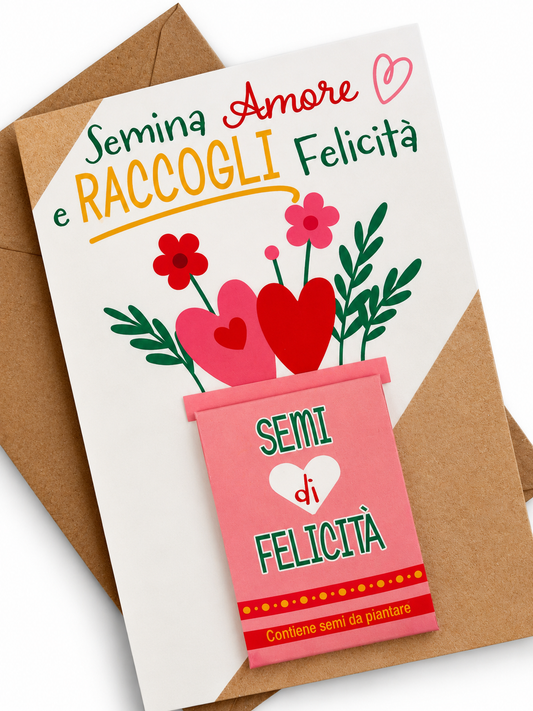 Biglietto Coltiva la felicità