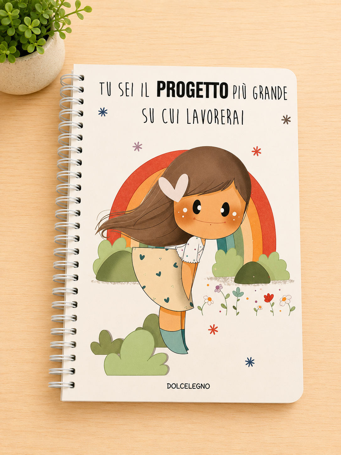 Notebook con spirale Bubine