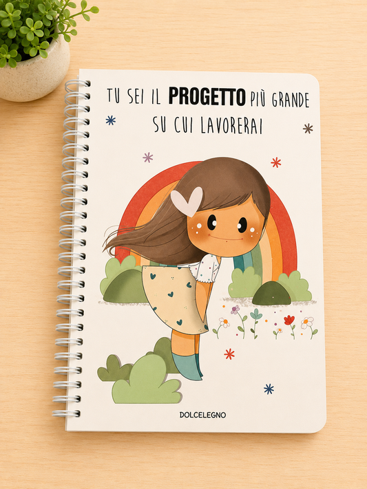 Notebook con spirale Bubine
