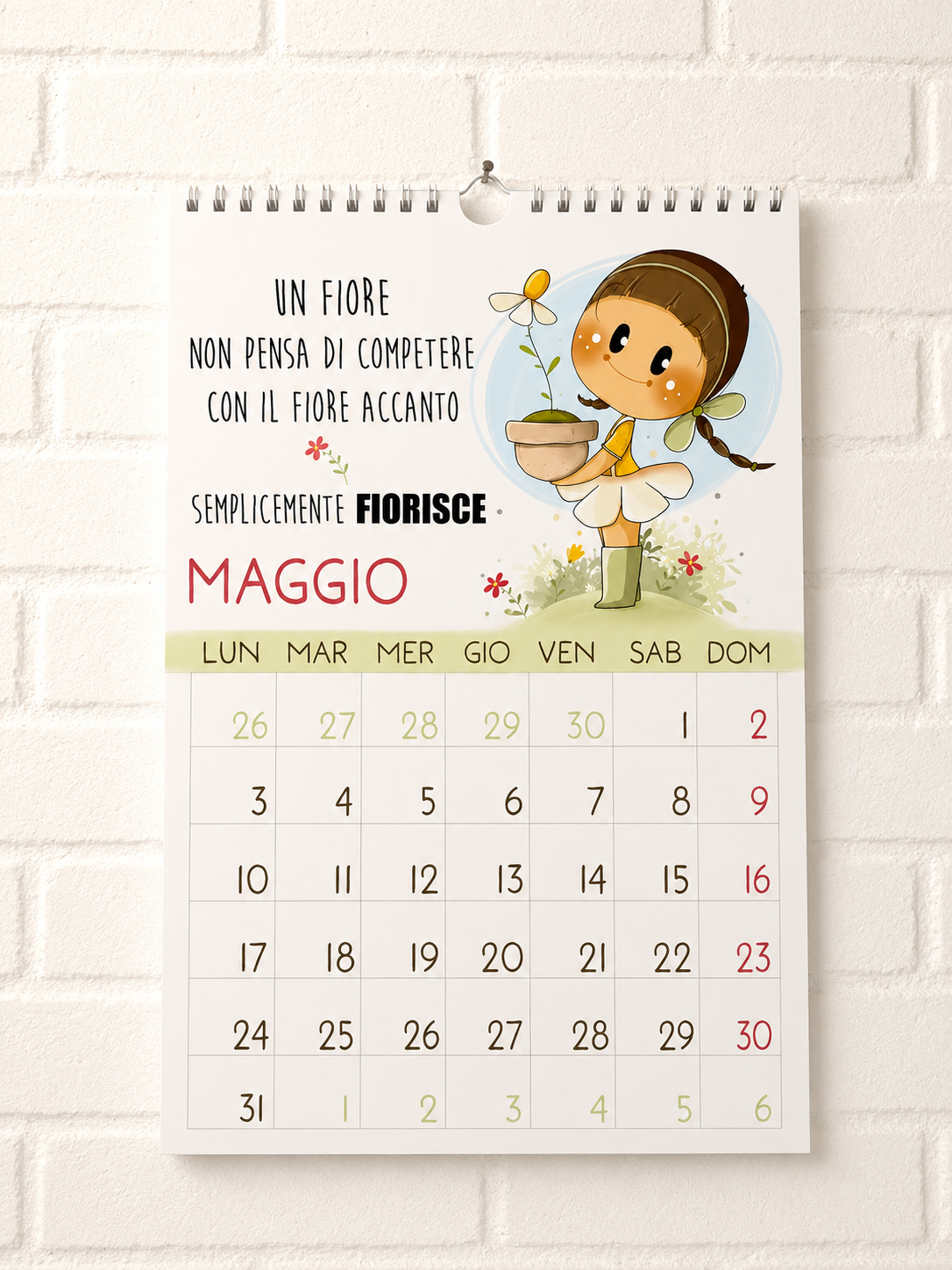 Calendario delle Bubine 2027
