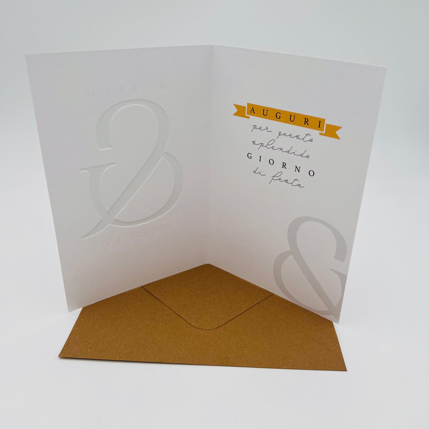 Biglietto d'auguri nozze