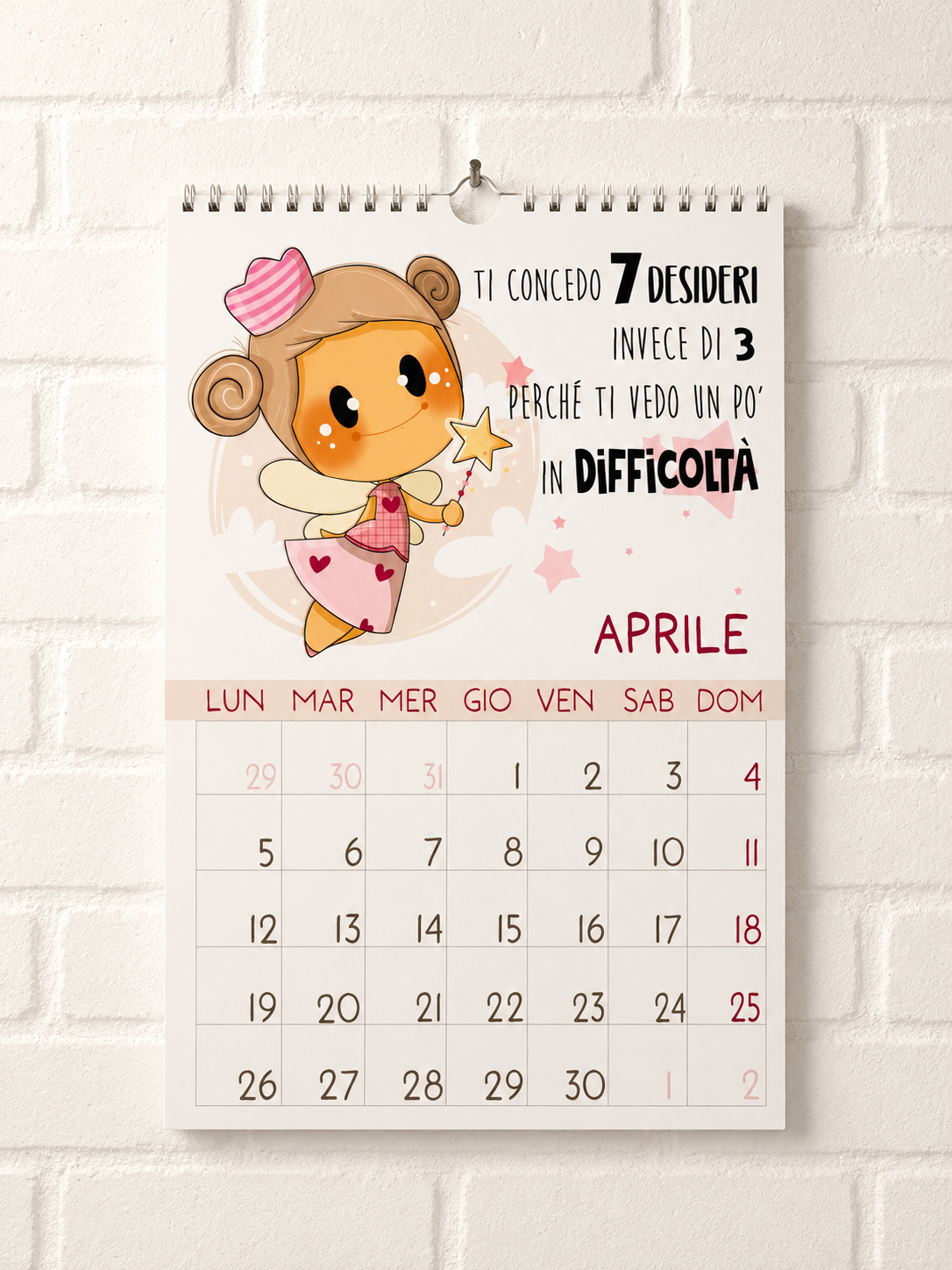 Calendario delle Bubine 2027