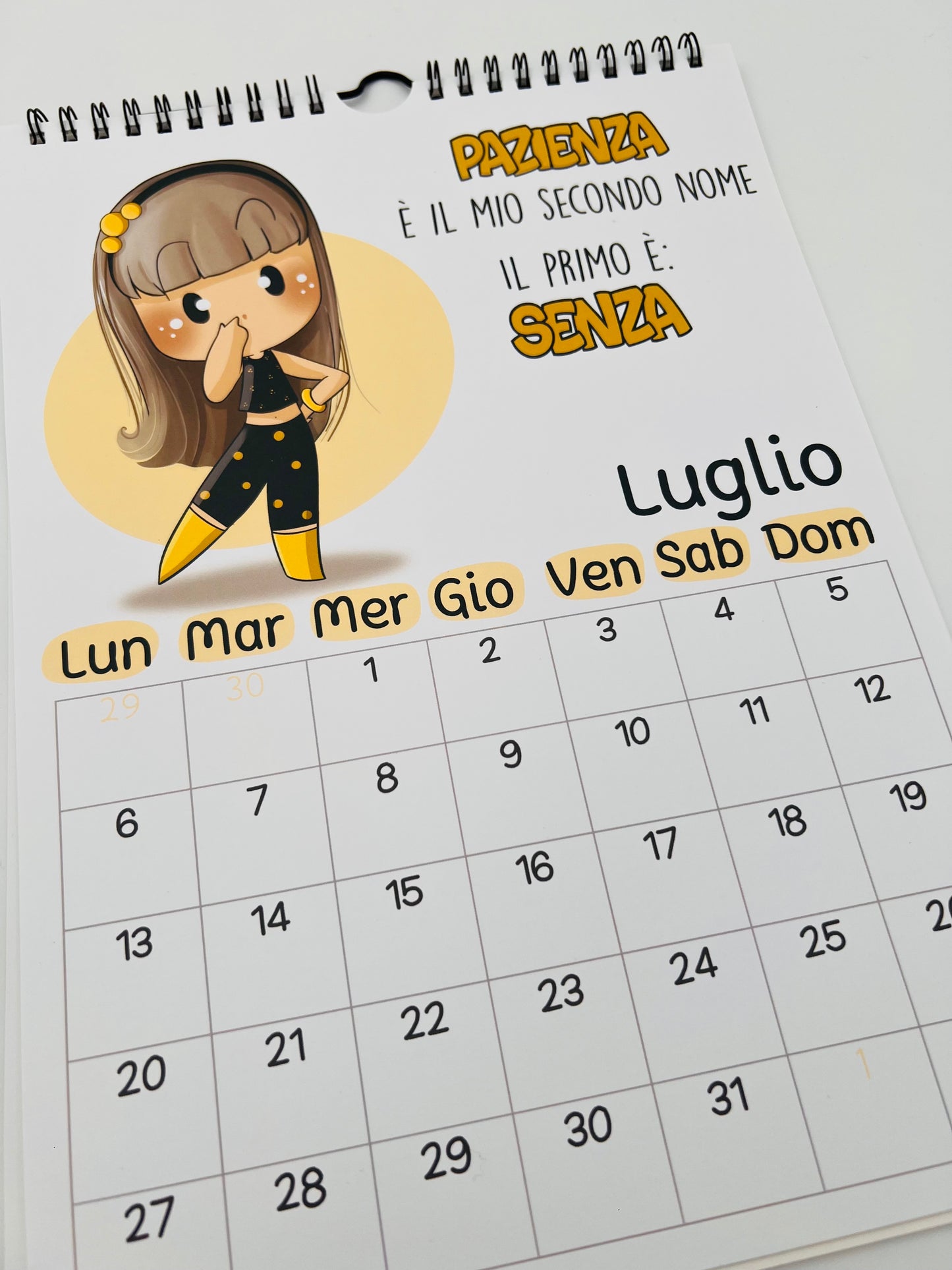 Calendario delle Bubine 2026