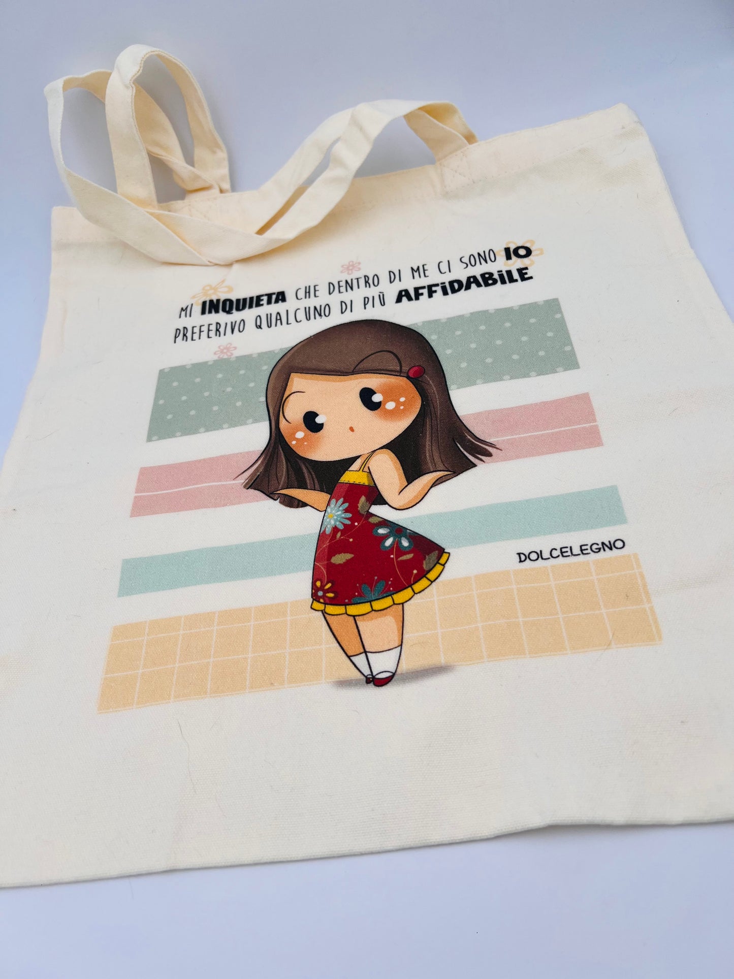 Borsa in tessuto Bubine