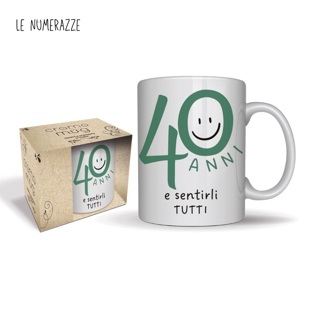 Tazza 40 anni