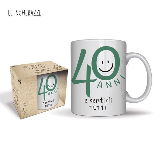 Tazza 40 anni