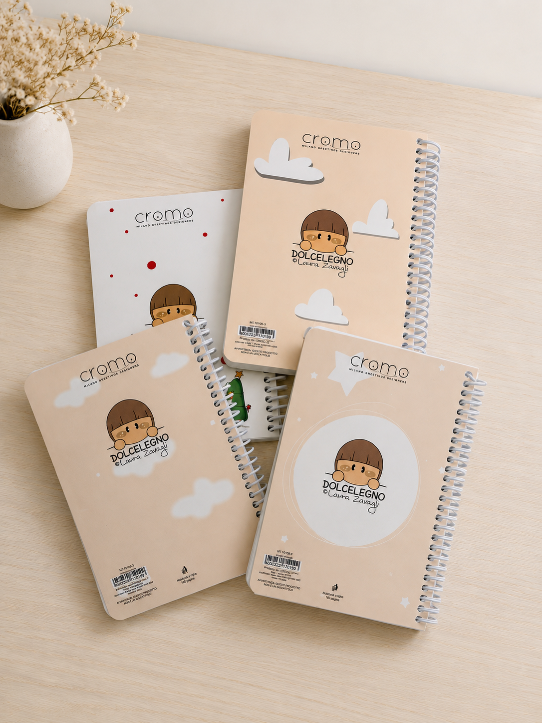 Notebook di Natale delle Bubine Dolcelegno