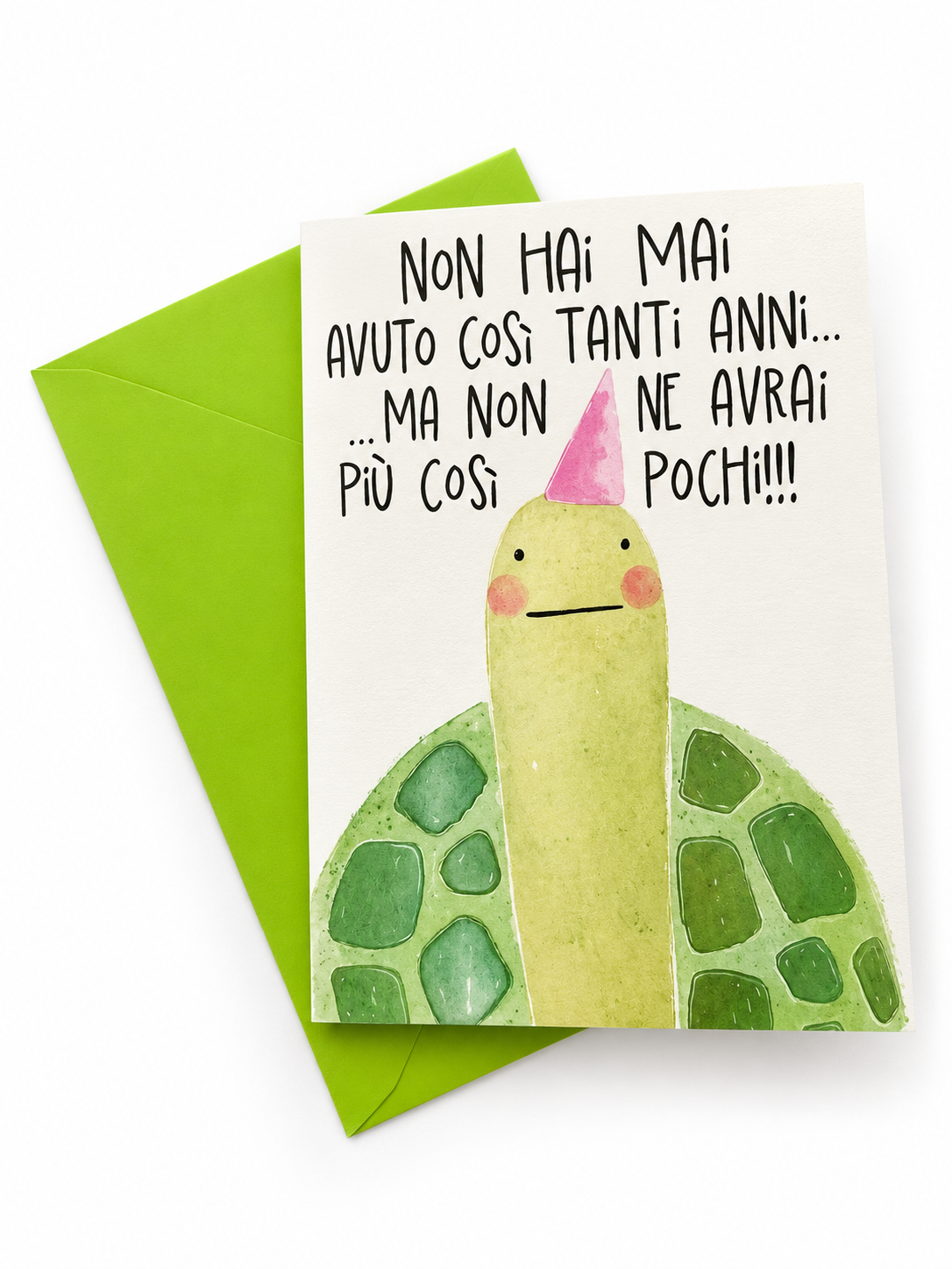 Biglietto d'auguri simpatico