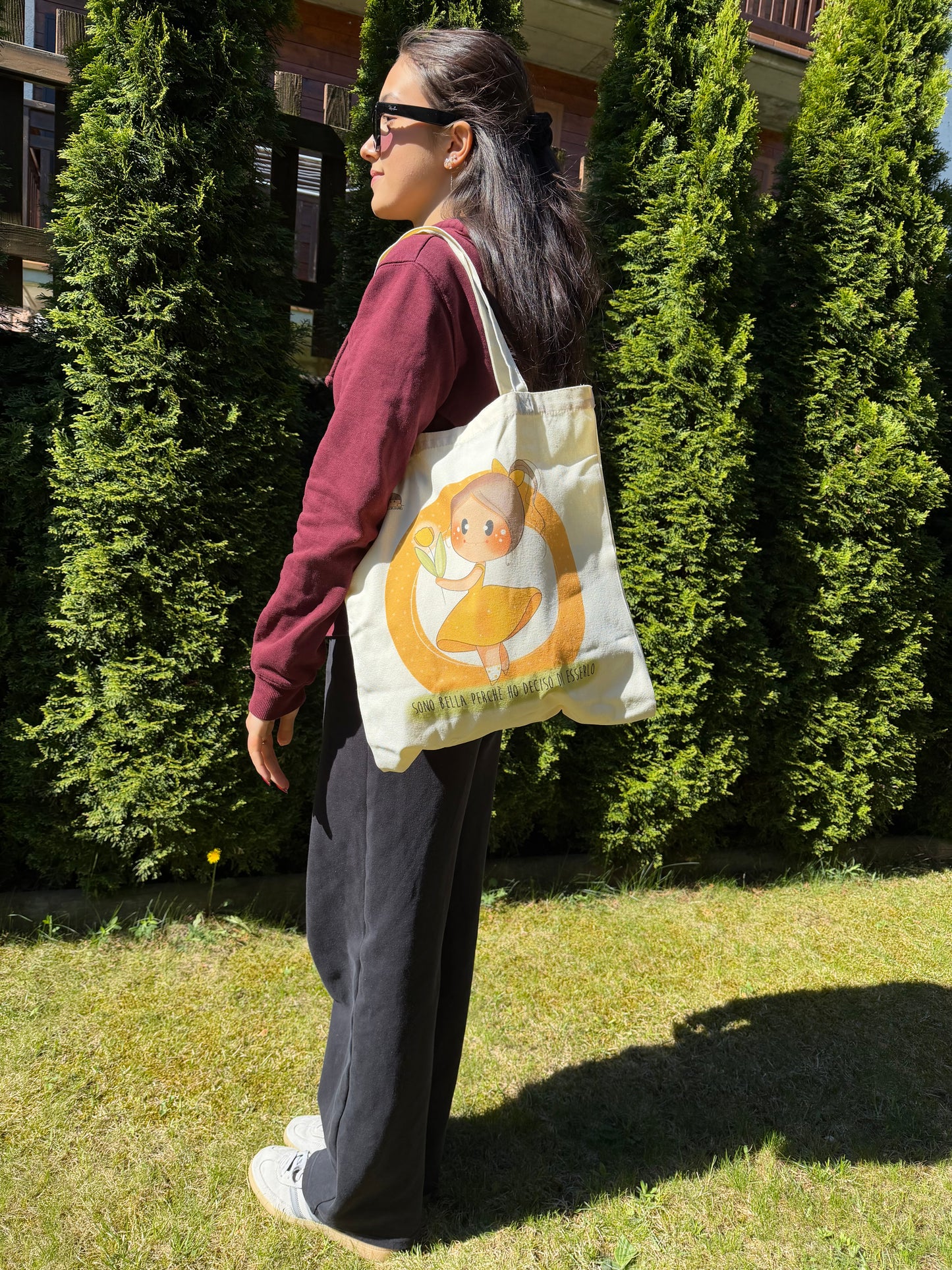 Borsa in Tessuto Bubine Dolcelegno