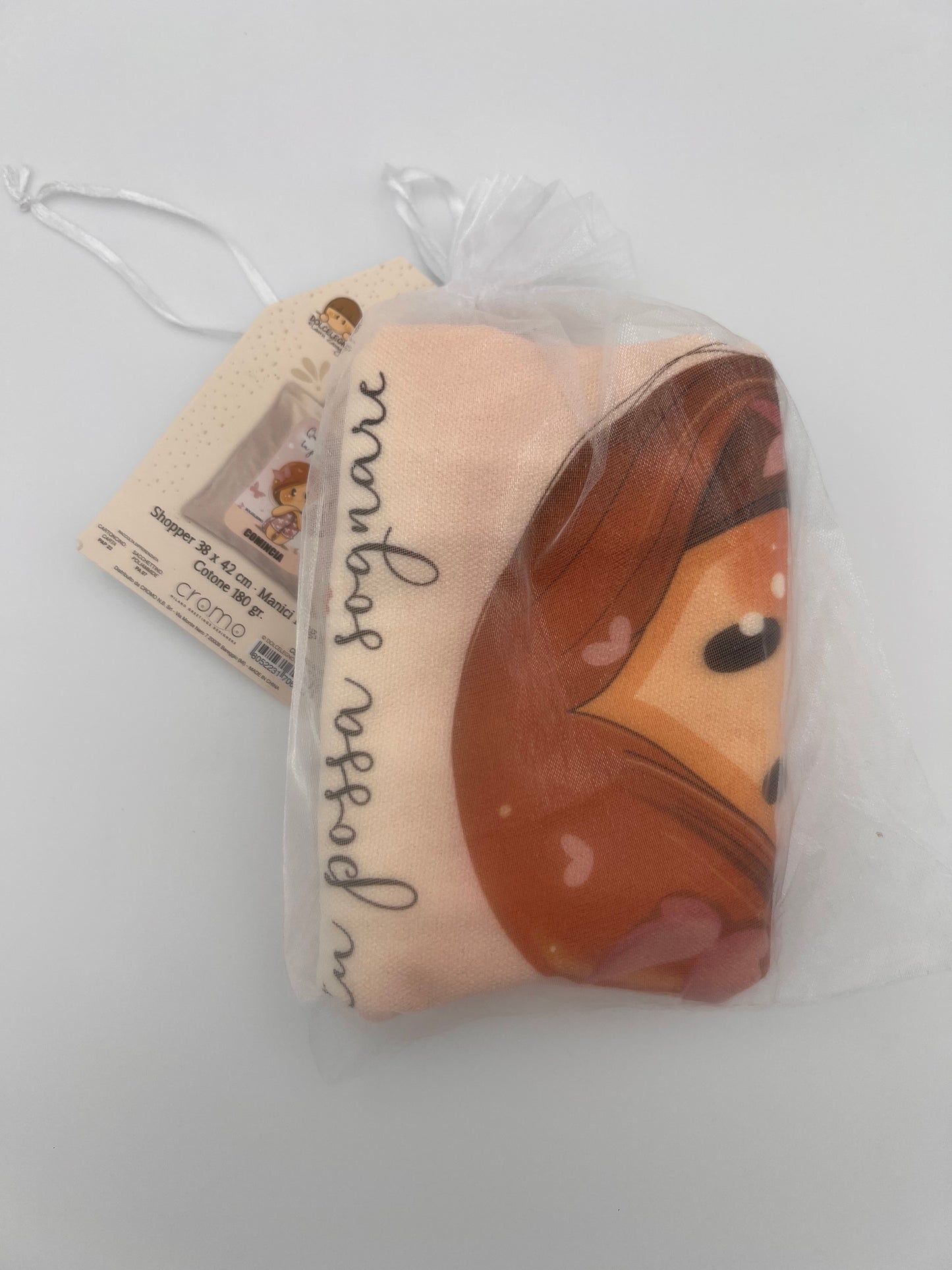 Borsa in tessuto Bubine