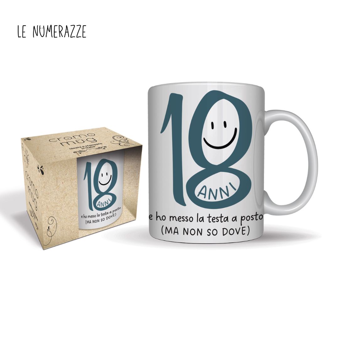 Tazza 18 anni