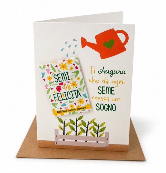 Biglietto Coltiva la felicità