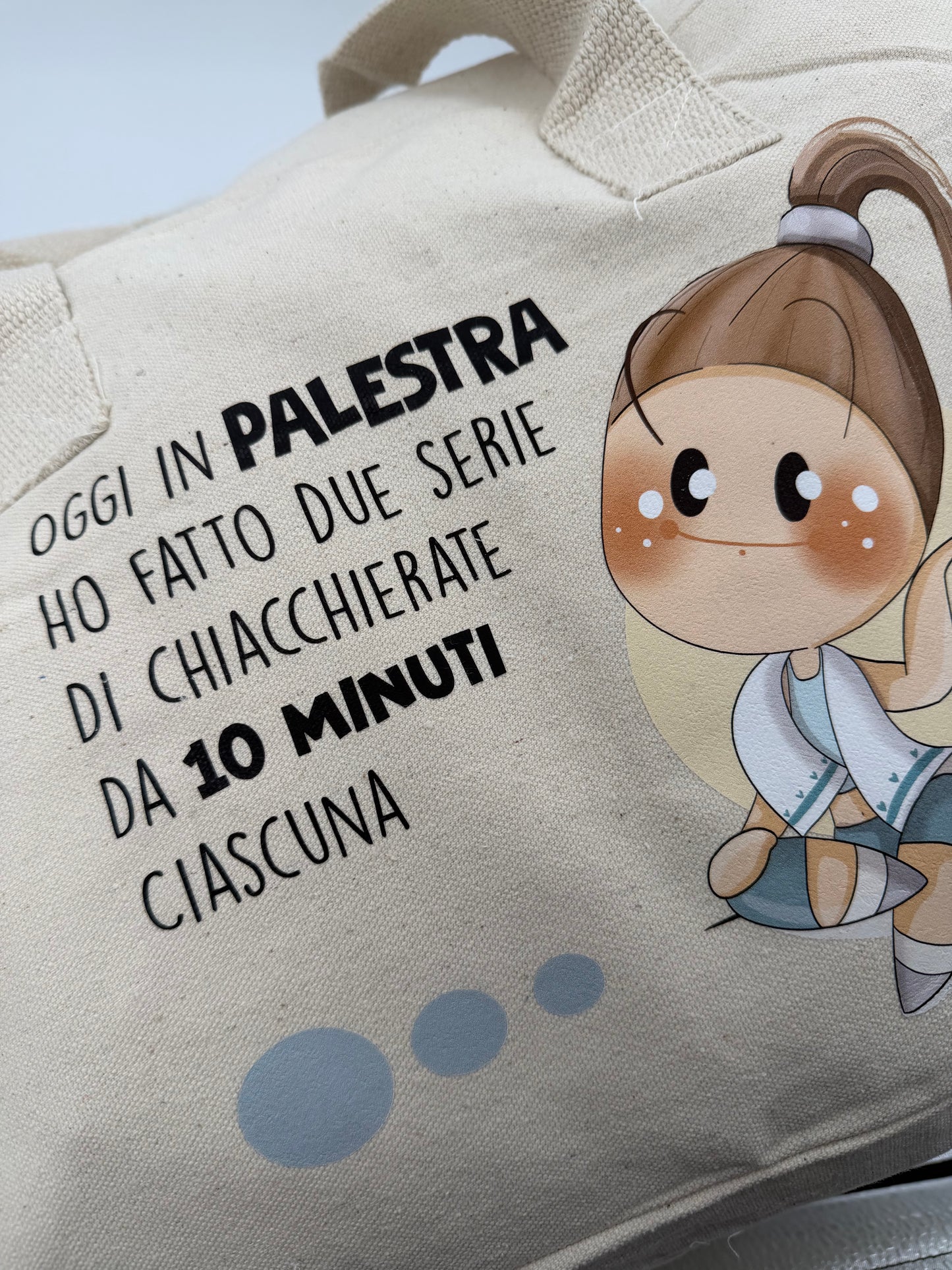 Borsa Chiacchiere in Palestra - Bubine
